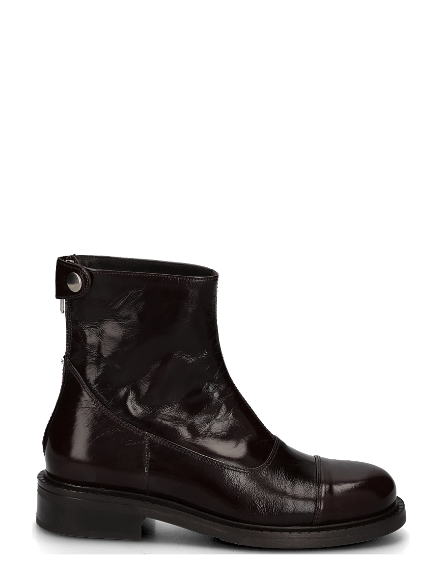 Billi Bi - Boots - flache stiefeletten - mogano naplack - 1