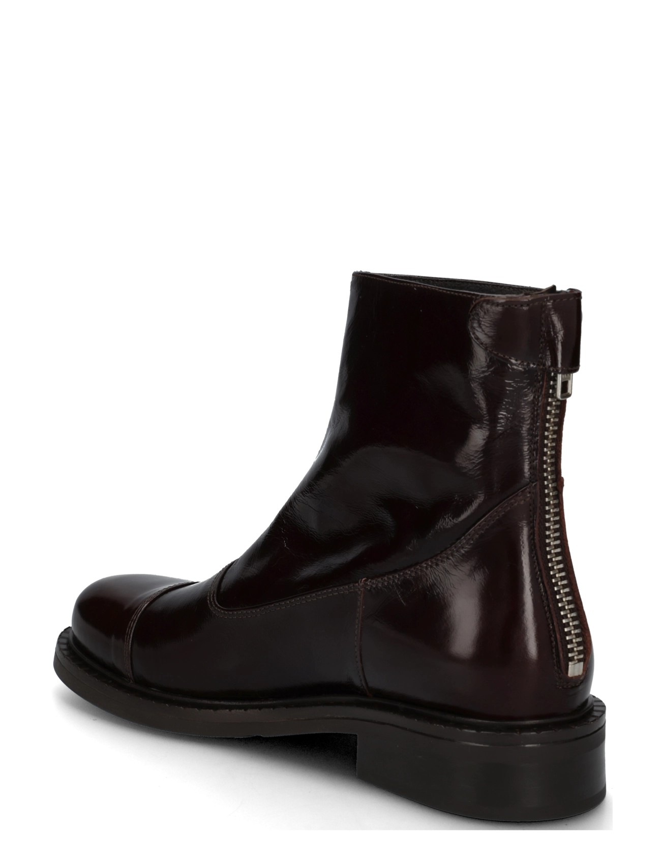 Billi Bi - Boots - flat ankle boots - mogano naplack - 2