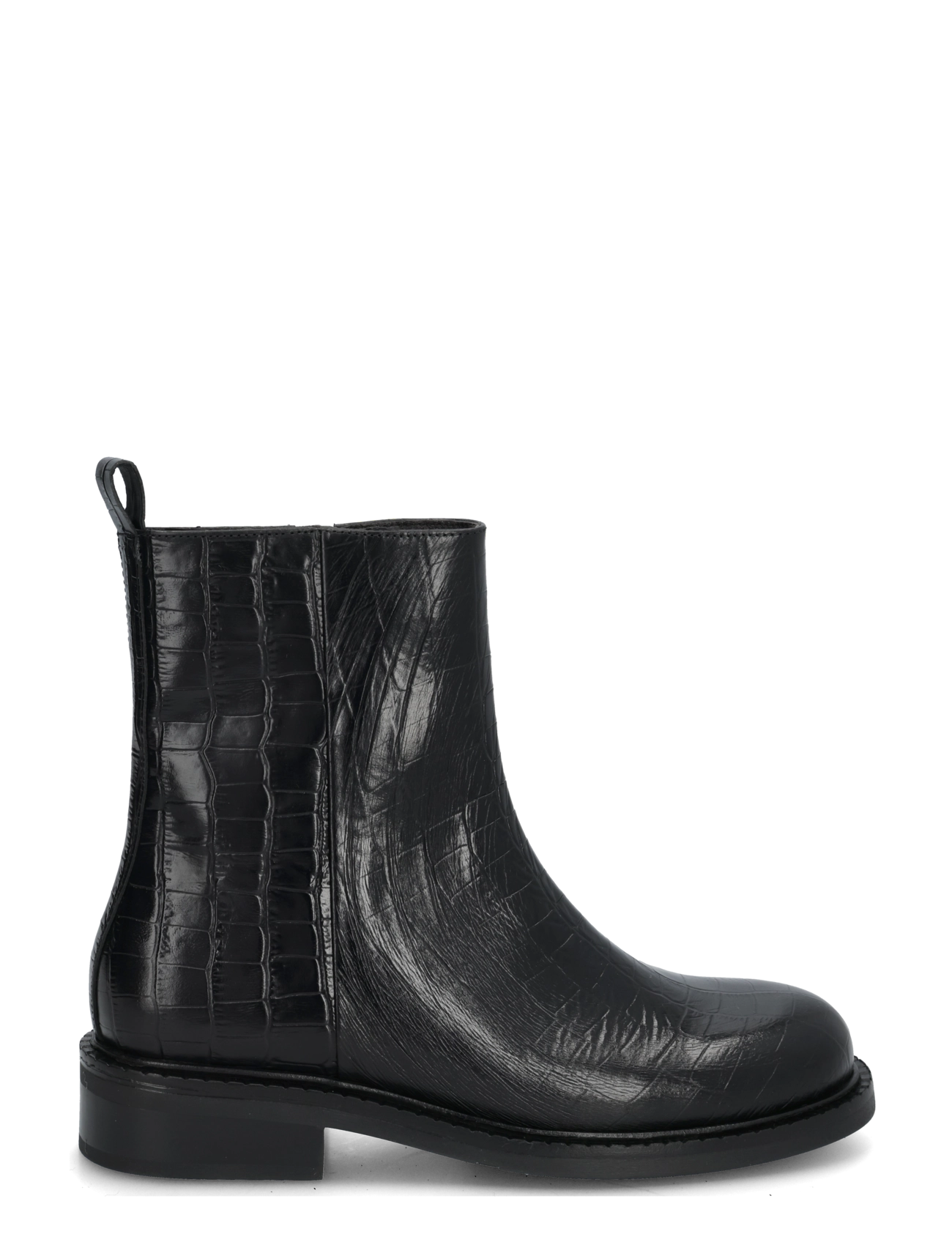 Billi Bi - Boots - flache stiefeletten - black monterrey croco - 2
