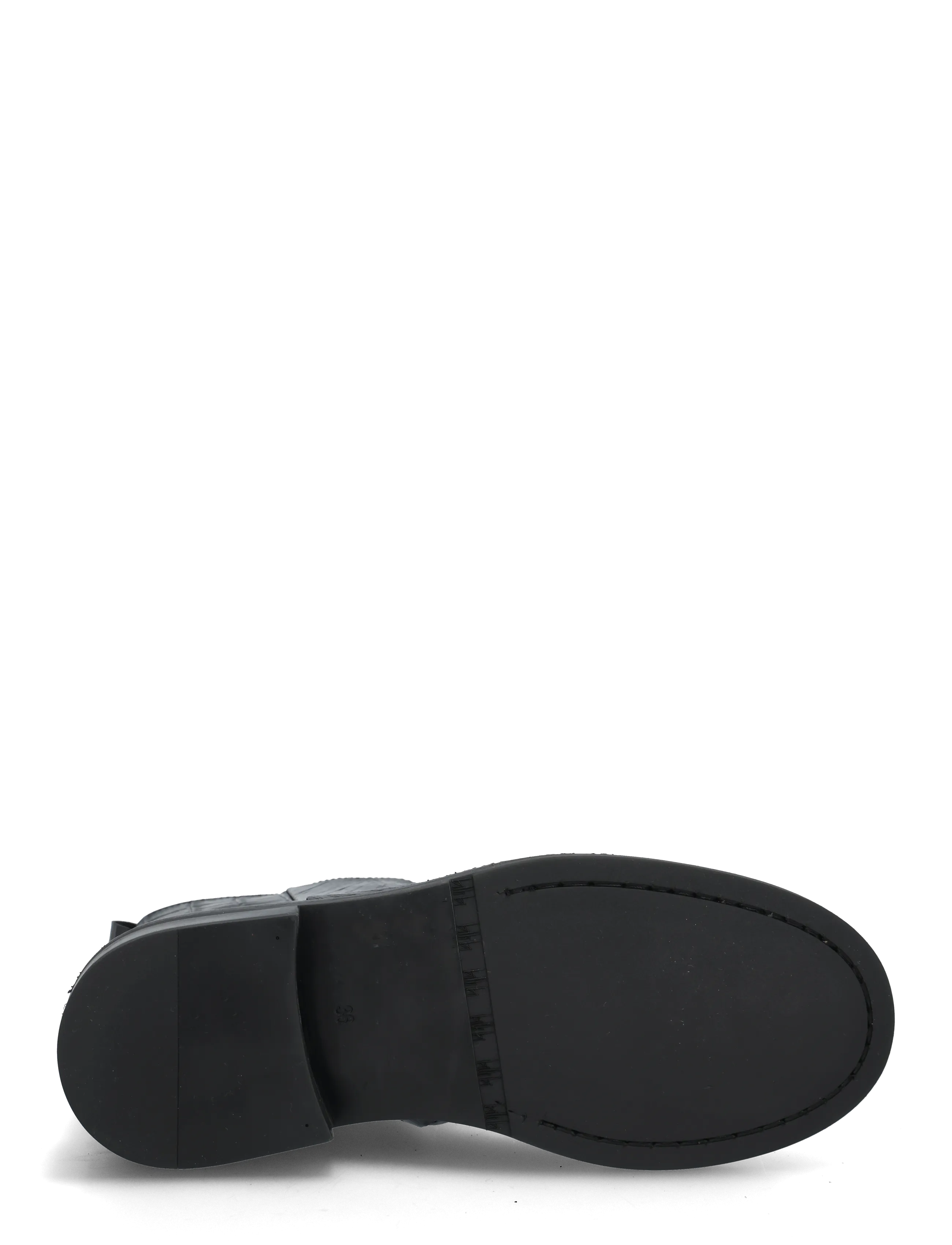 Billi Bi - Boots - flade ankelstøvler - black monterrey croco - 4
