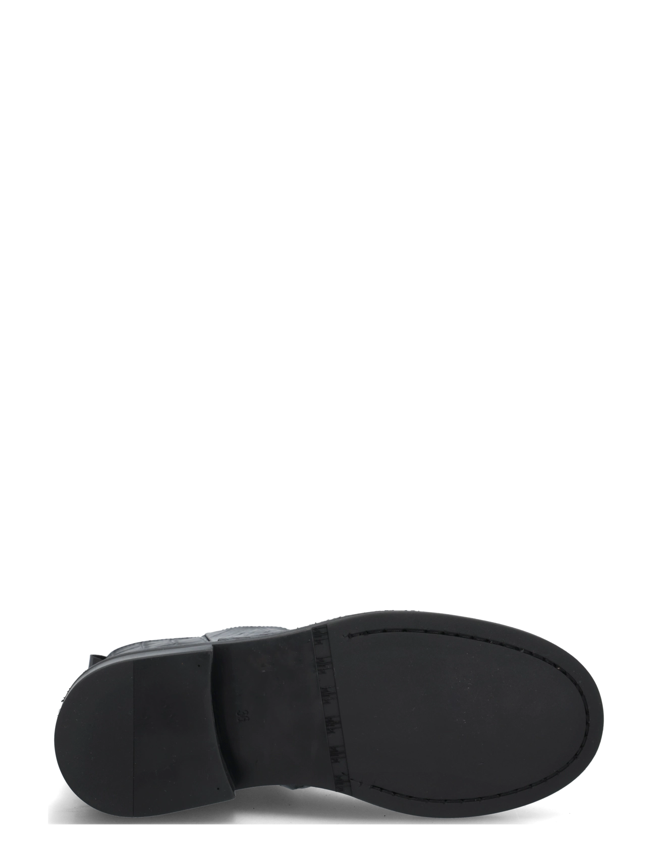 Billi Bi - Boots - flache stiefeletten - black monterrey croco - 4