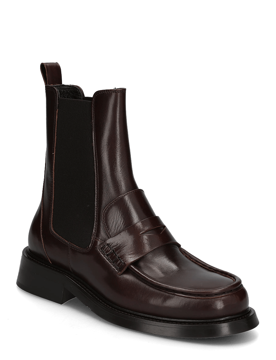 Billi Bi - Boots - flade ankelstøvler - arabica rustic oil calf - 0