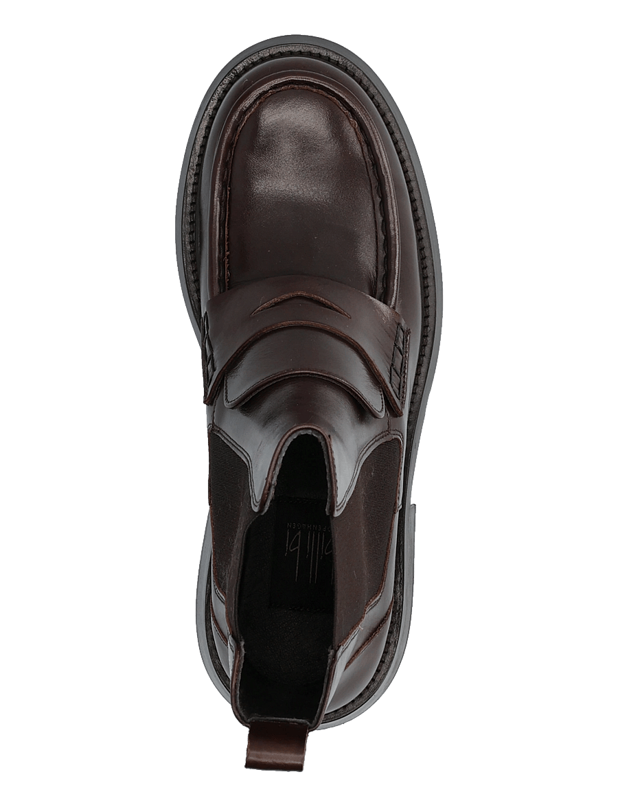 Billi Bi - Boots - flade ankelstøvler - arabica rustic oil calf - 3