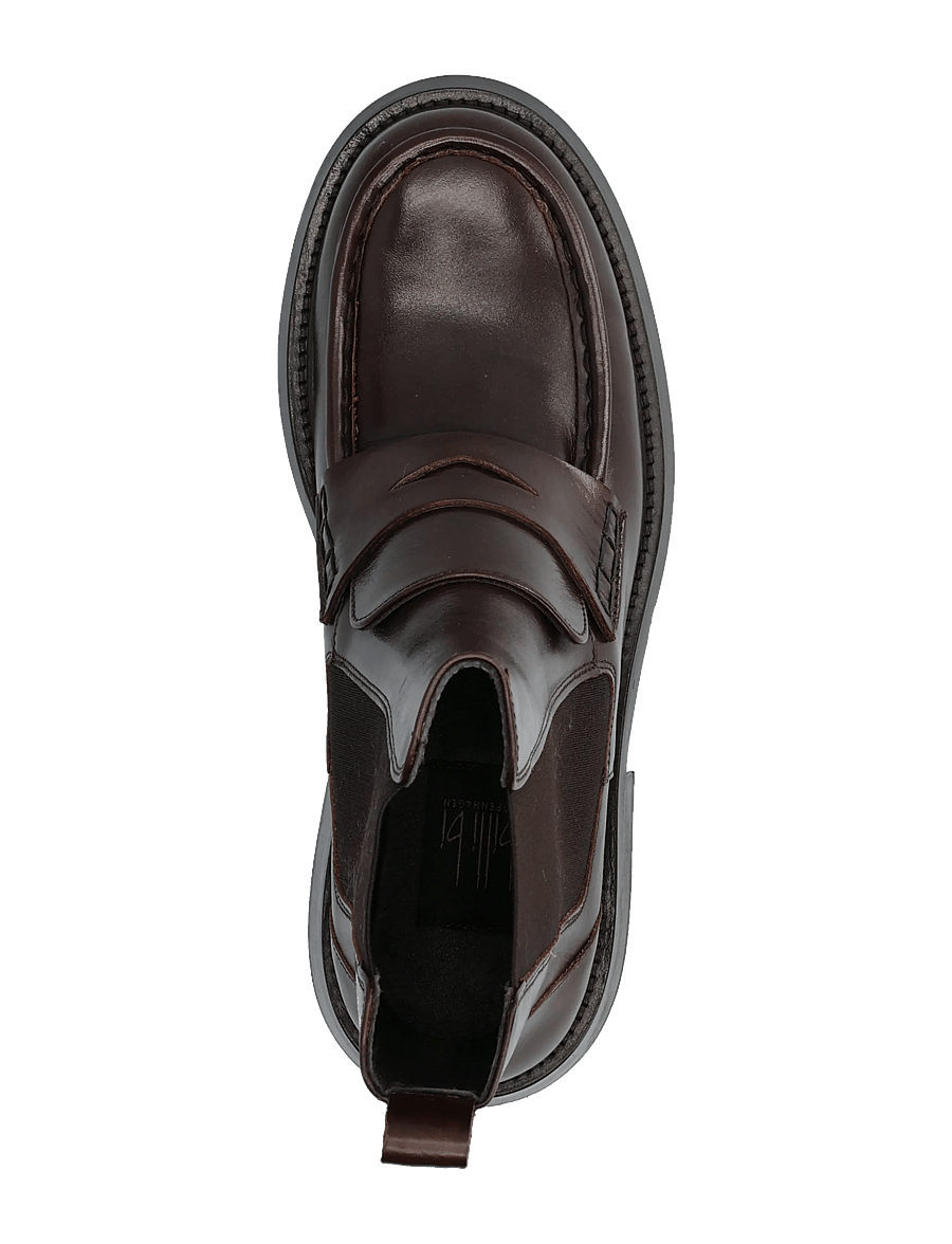 Billi Bi - Boots - flade ankelstøvler - arabica rustic oil calf - 3