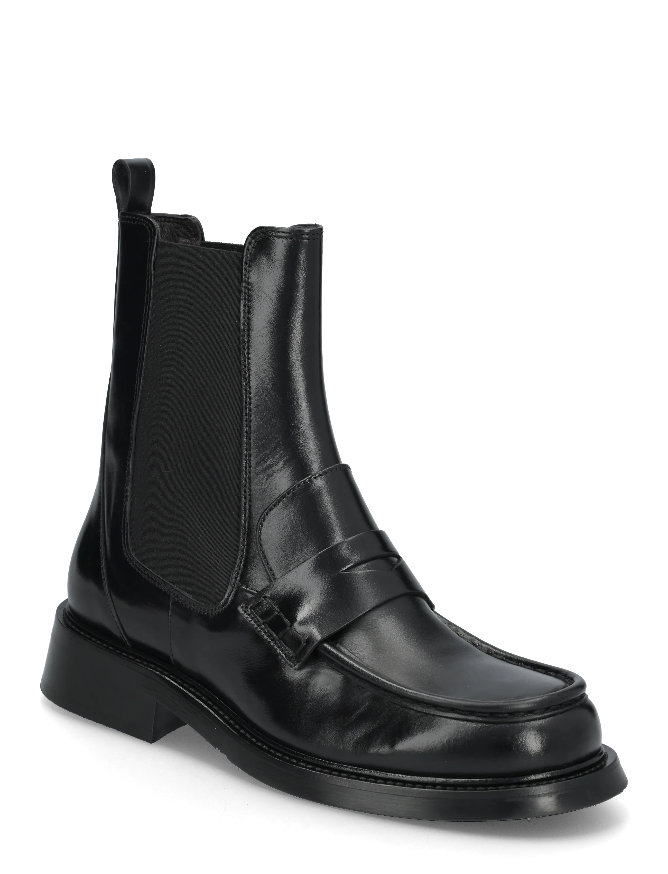 Billi Bi Boots - Stiefel - BLACK RUSTIC OIL CALF / black