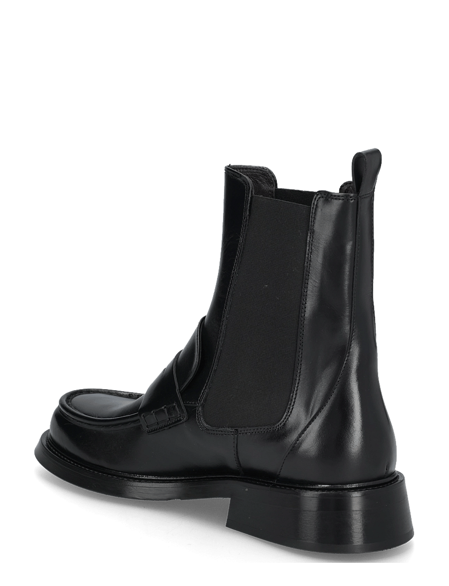 Billi Bi - Boots - flade ankelstøvler - black rustic oil calf - 1