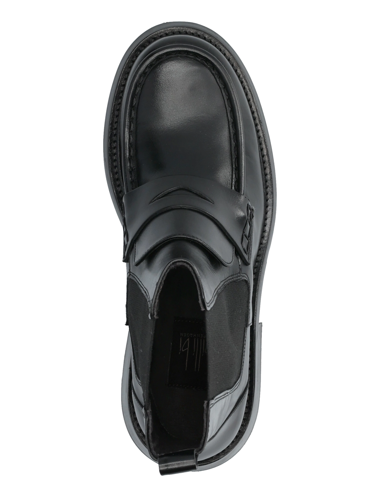 Billi Bi - Boots - flache stiefeletten - black rustic oil calf - 3