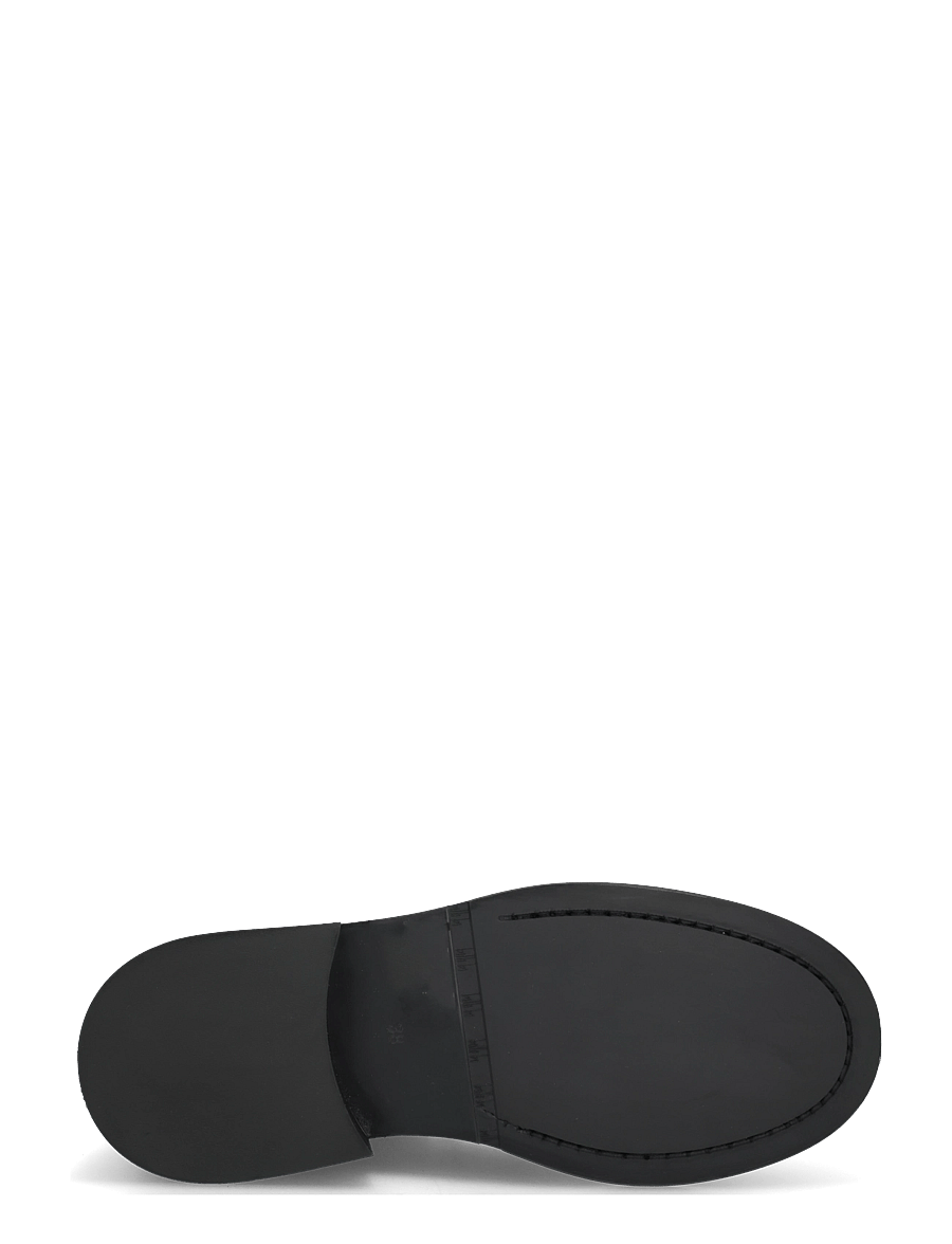 Billi Bi - Boots - flade ankelstøvler - black rustic oil calf - 4