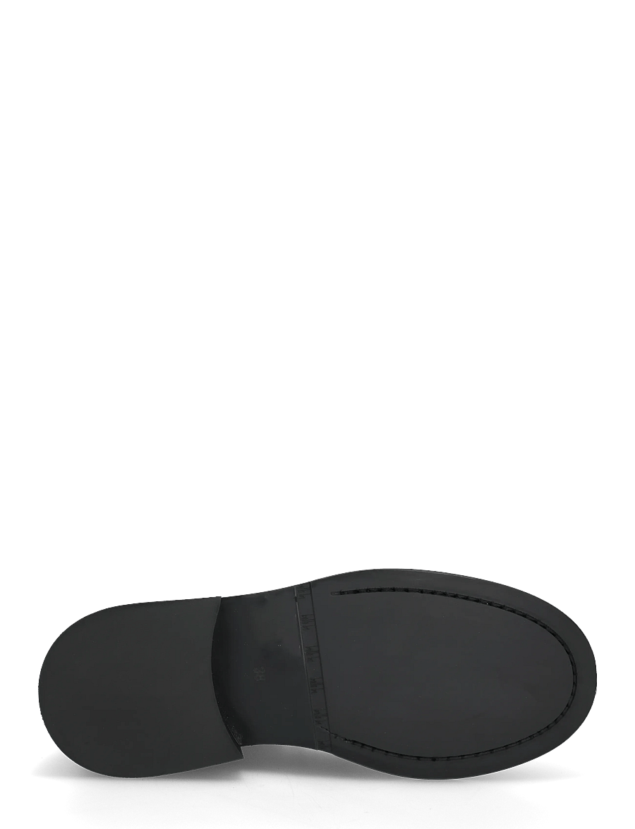 Billi Bi - Boots - flade ankelstøvler - black rustic oil calf - 4