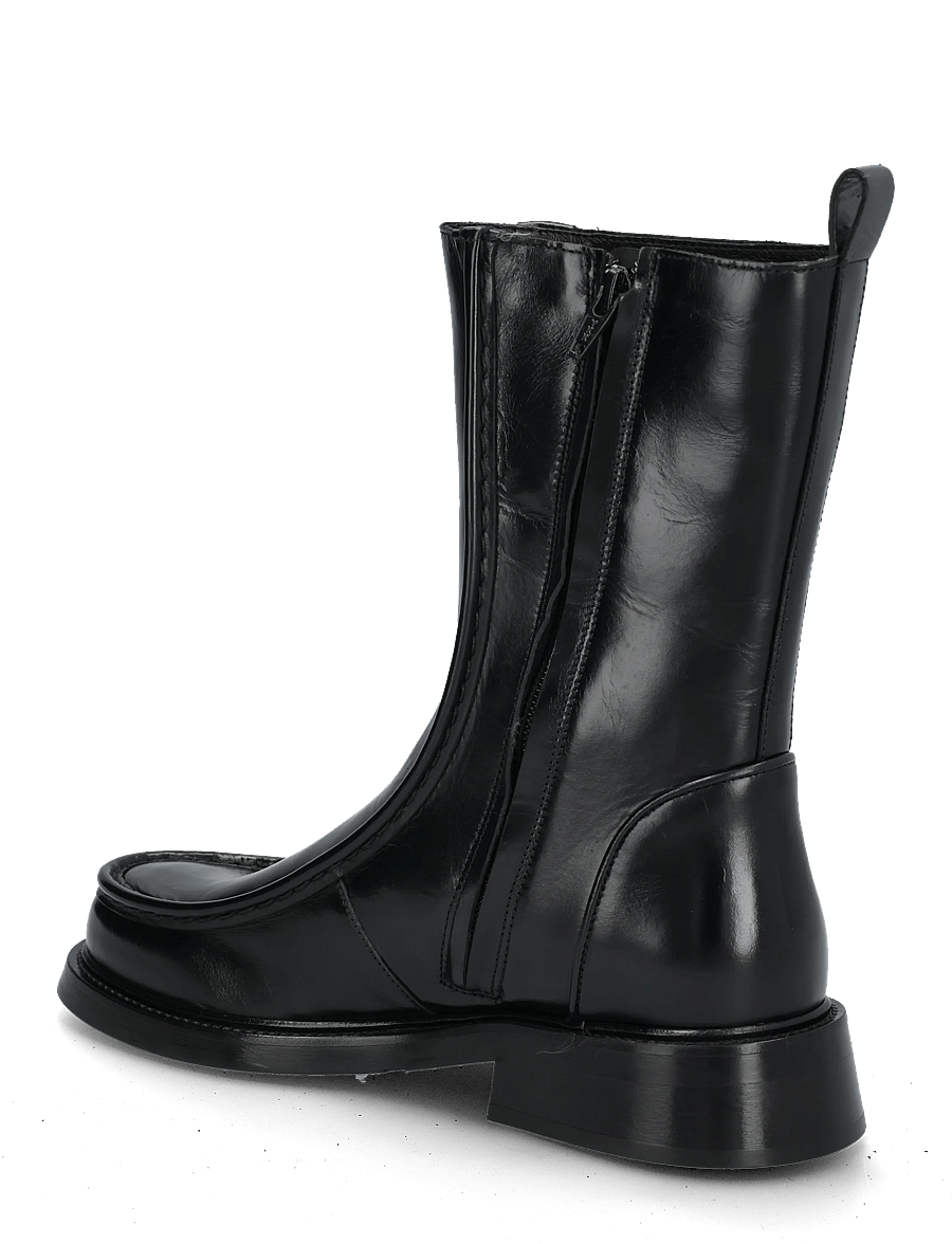 Billi Bi - Boots - kontsaga poolsaapad - black calf - 2