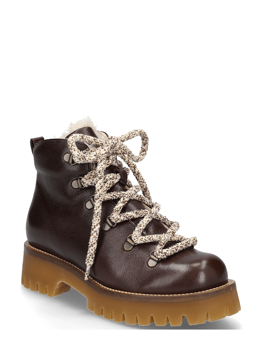 Billi Bi - Warm lining - laced boots - t.moro gaucho calf - 0