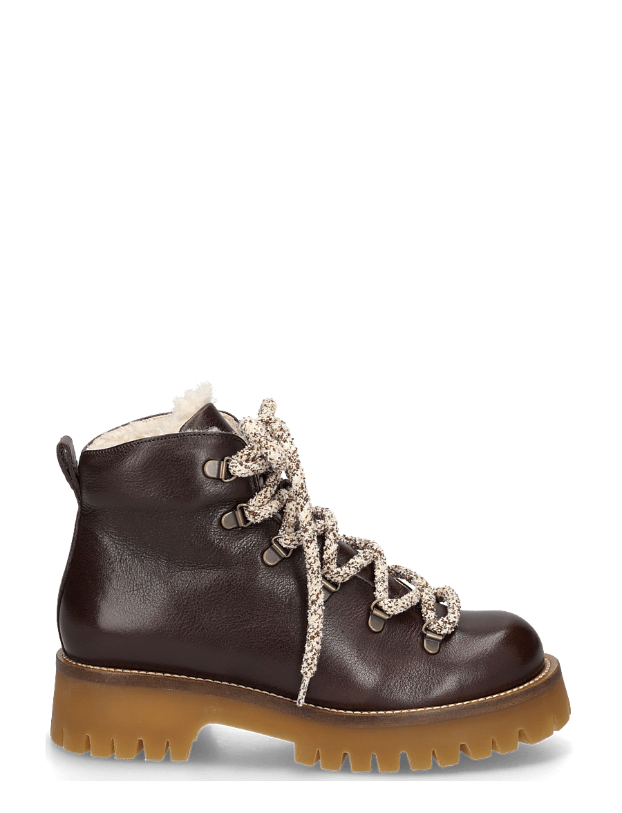 Billi Bi - Warm lining - laced boots - t.moro gaucho calf - 2