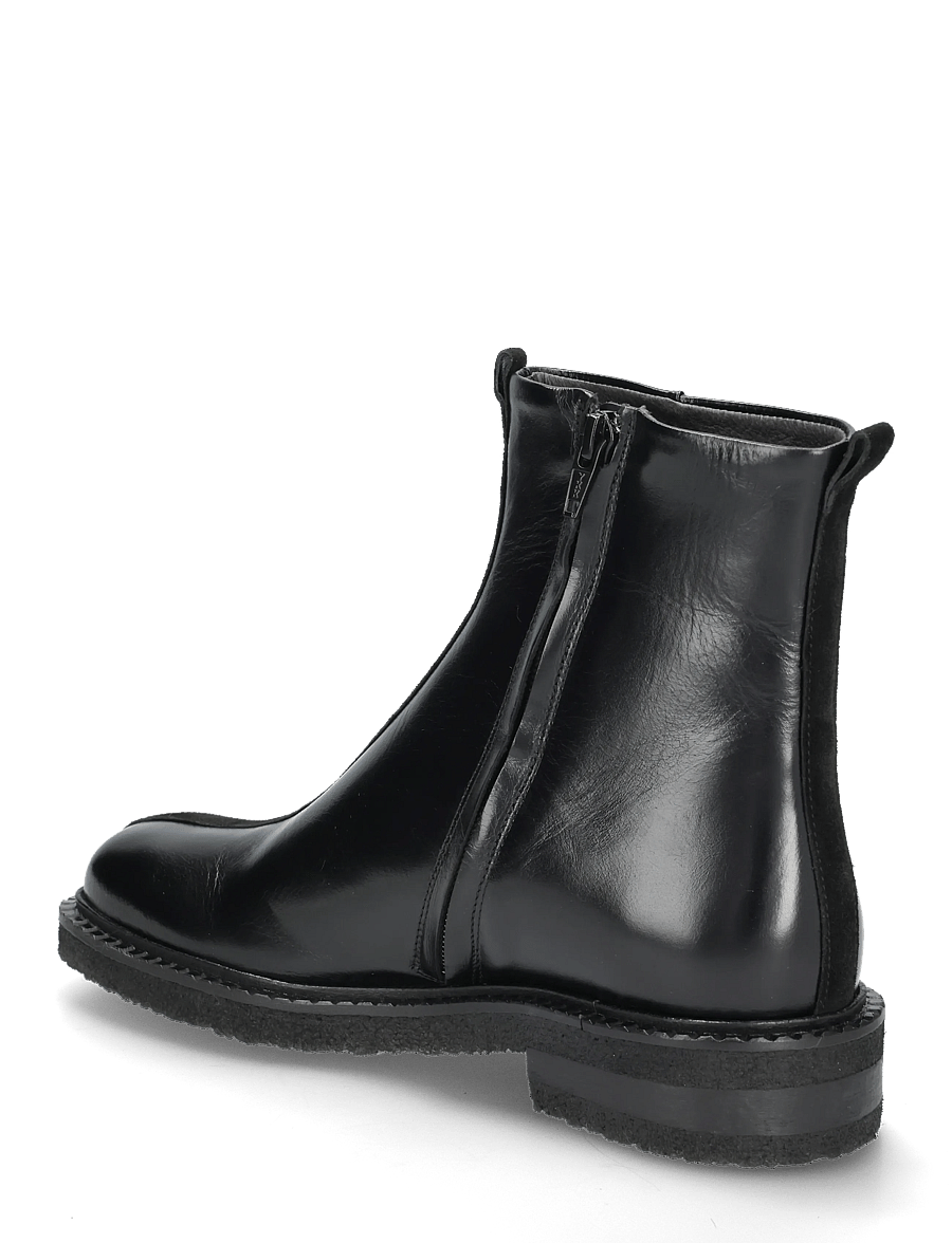 Billi Bi - Boots - flade ankelstøvler - black calf - 1