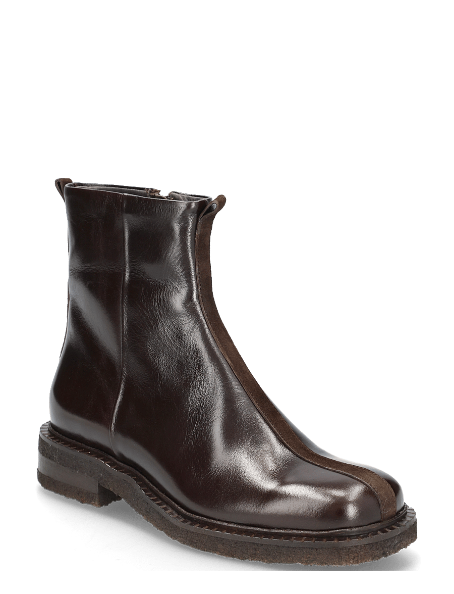 Billi Bi - Boots - platta ankelboots - espresso calf - 0