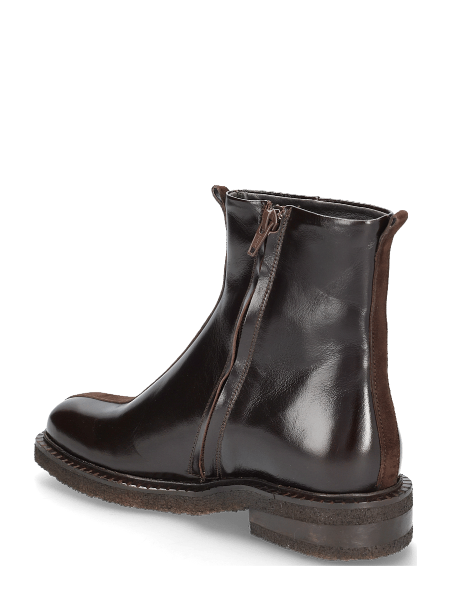 Billi Bi - Boots - platta ankelboots - espresso calf - 1