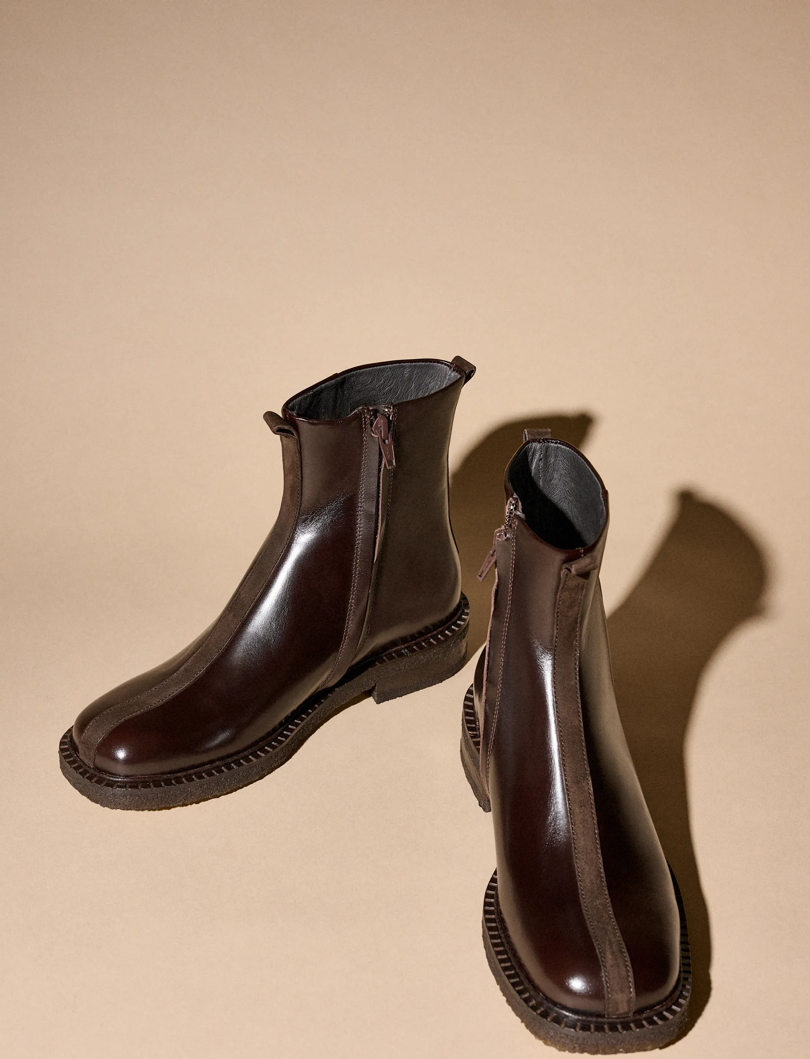 Billi Bi - Boots - platta ankelboots - espresso calf - 5