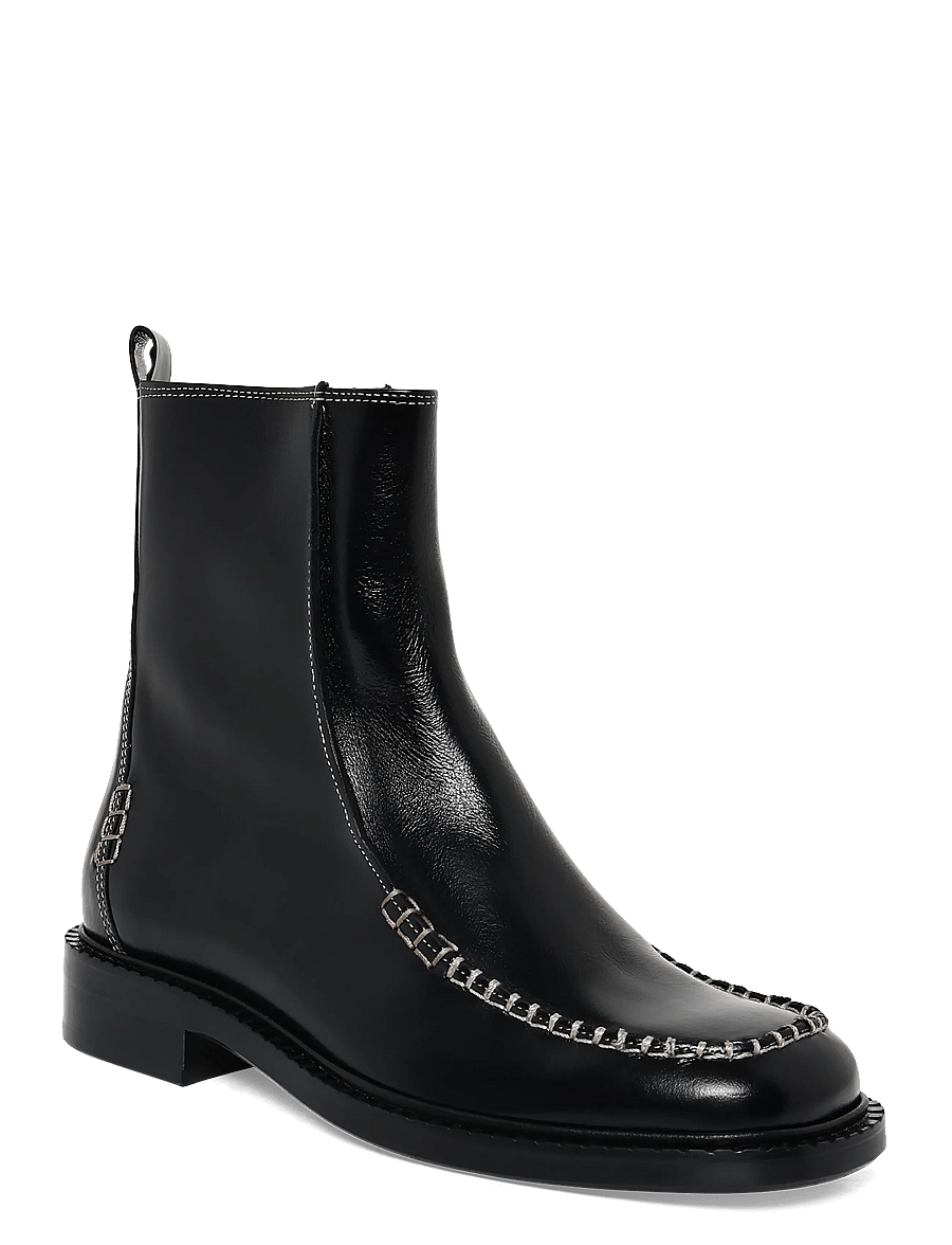 Billi Bi - Boots - flade ankelstøvler - black calf - 0