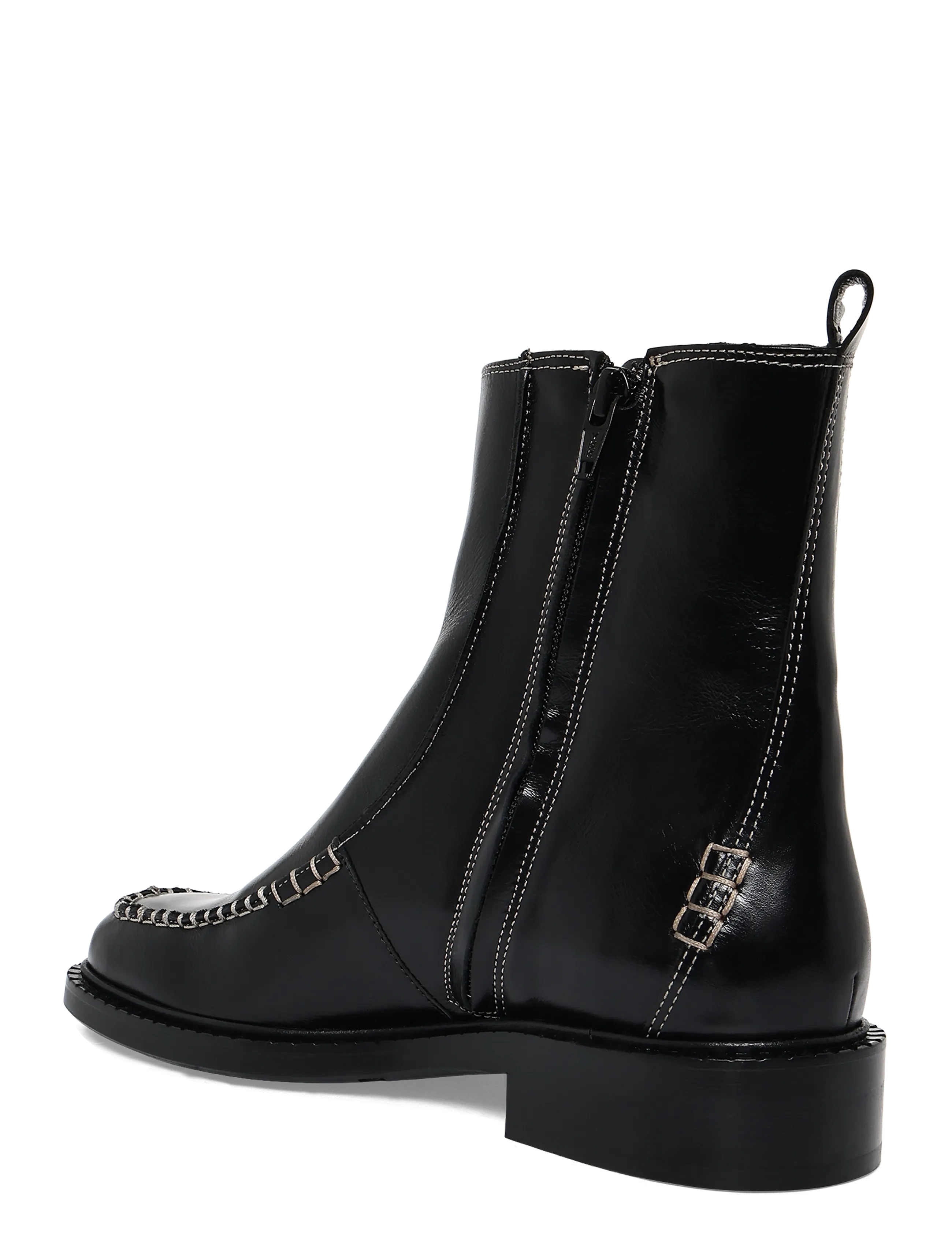 Billi Bi - Boots - flade ankelstøvler - black calf - 1