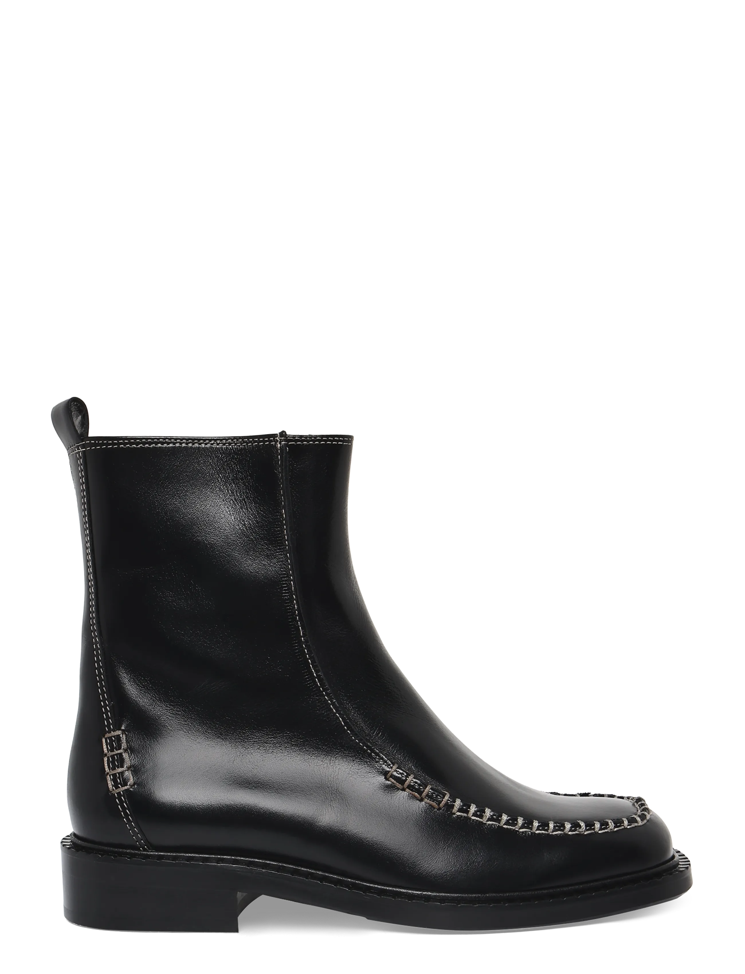 Billi Bi - Boots - flade ankelstøvler - black calf - 2