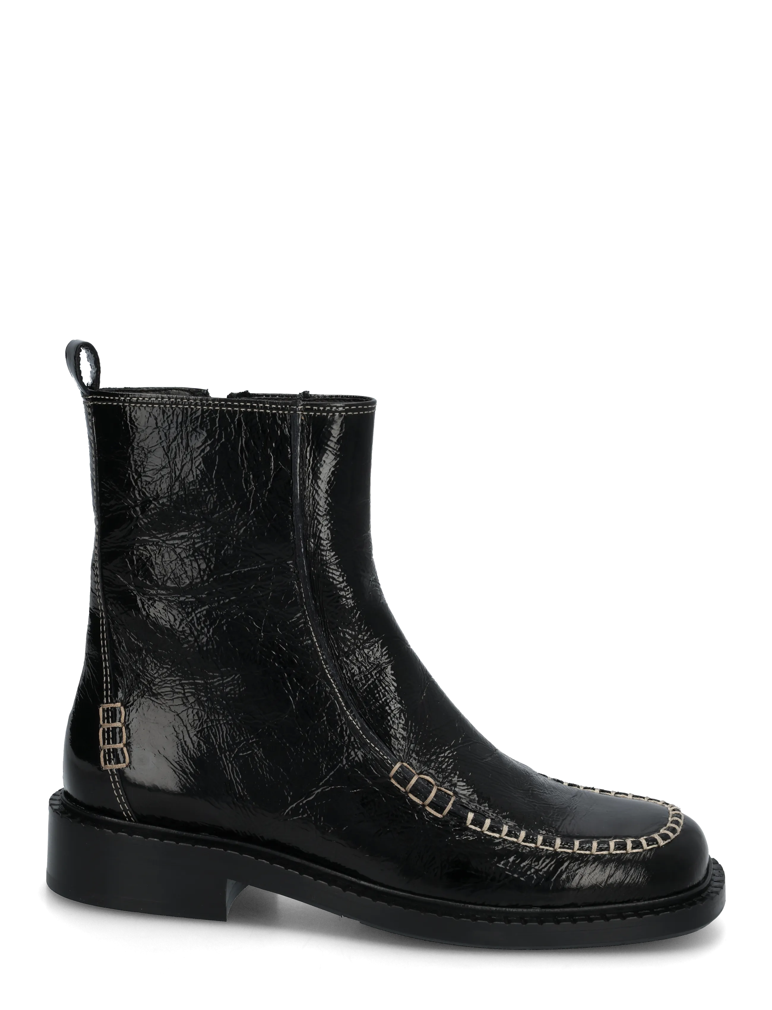 Billi Bi - Boots - flache stiefeletten - black naplack - 1