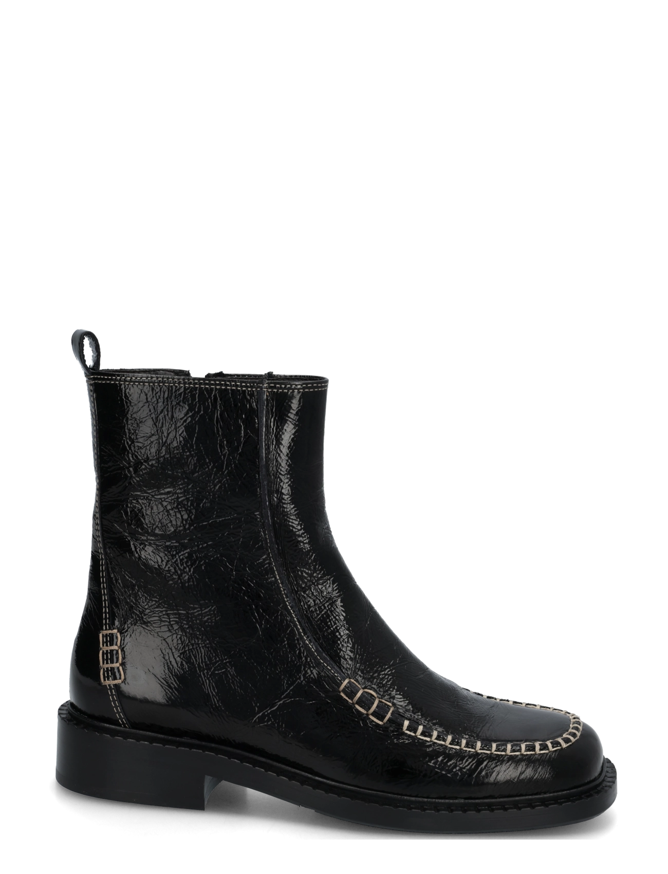 Billi Bi - Boots - flade ankelstøvler - black naplack - 1