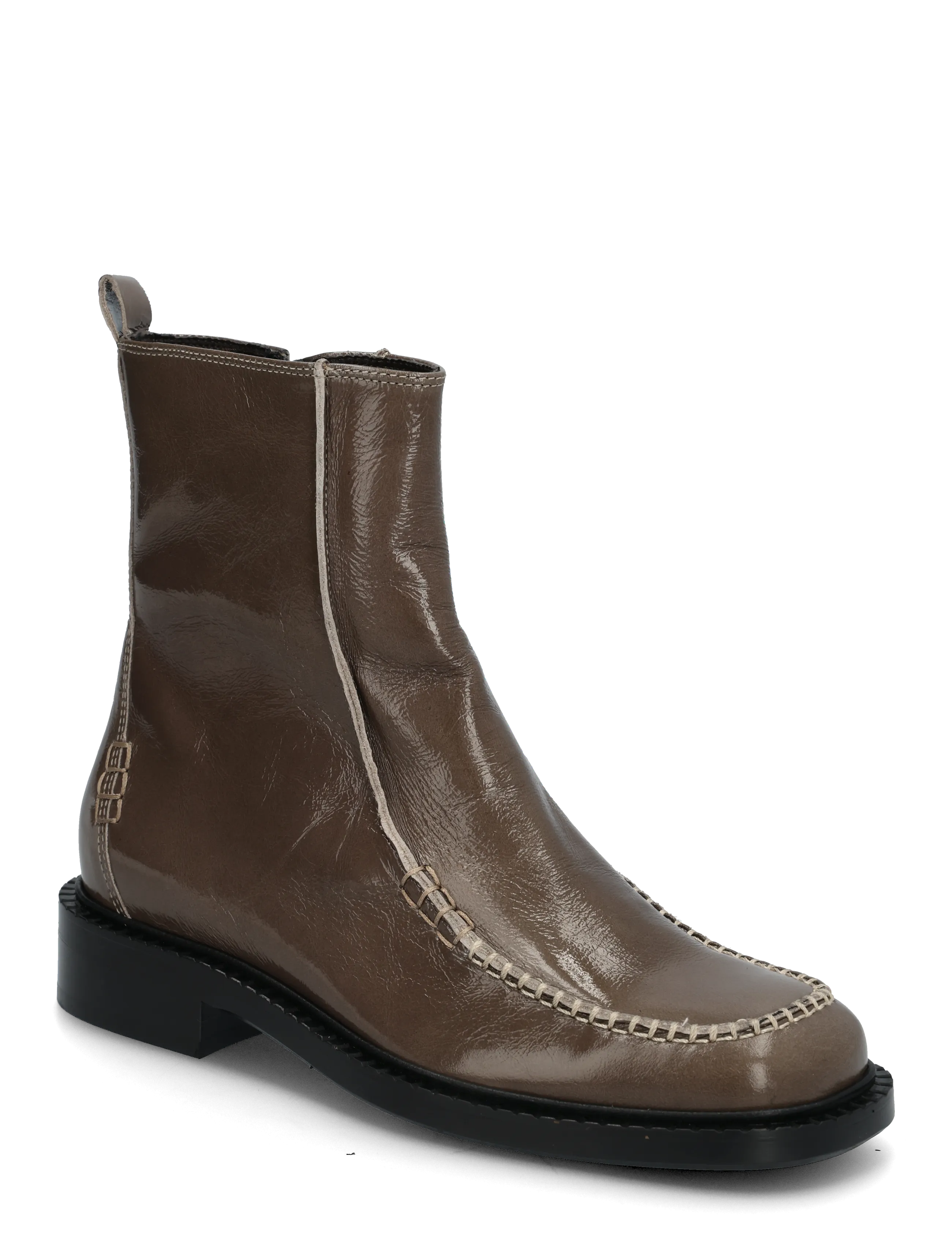Billi Bi Boots, Damen, Moc Toe Stiefeletten, Grau, Gr.37