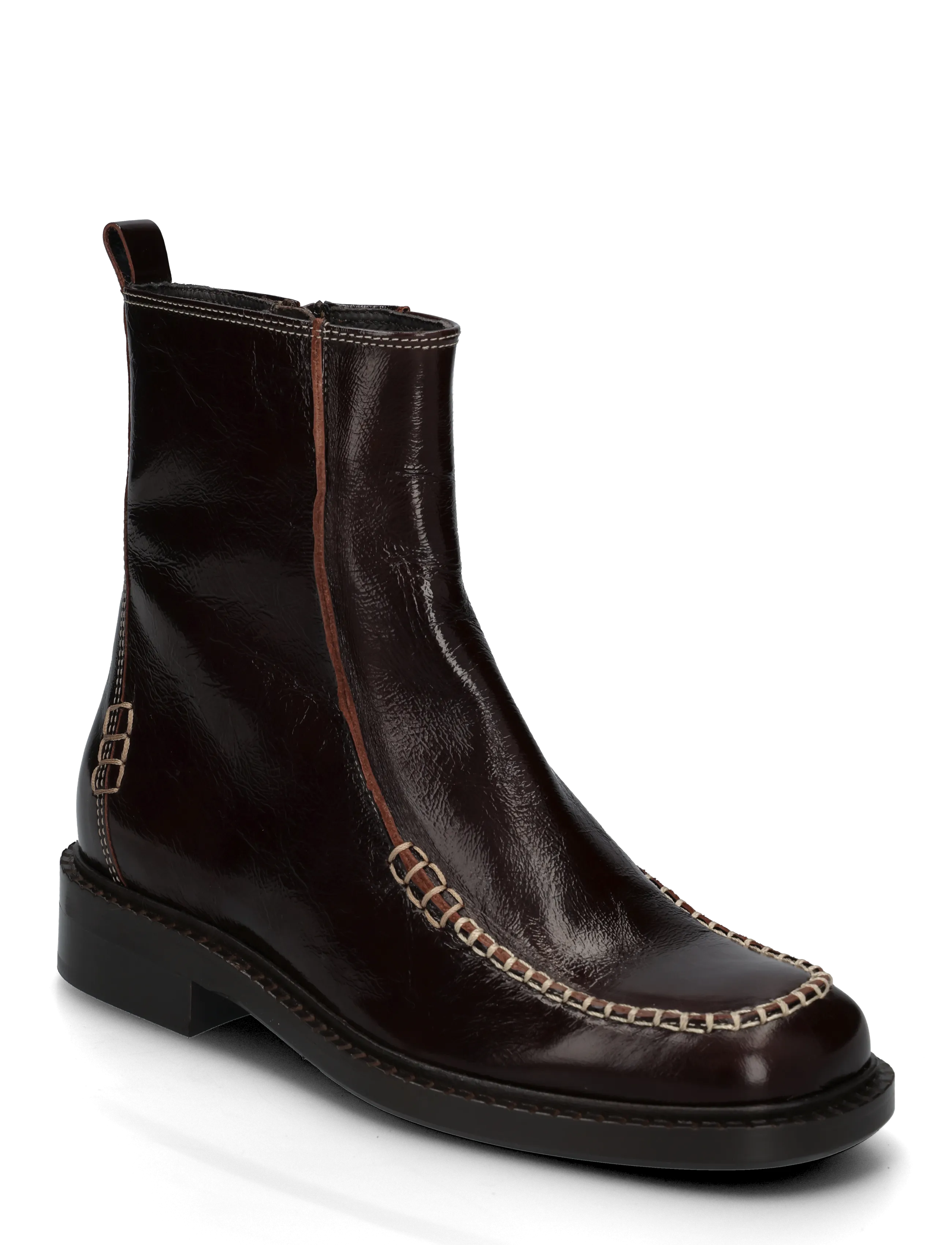Billi Bi Boots, Damen, Moc Toe Stiefeletten, Braun, Gr.41