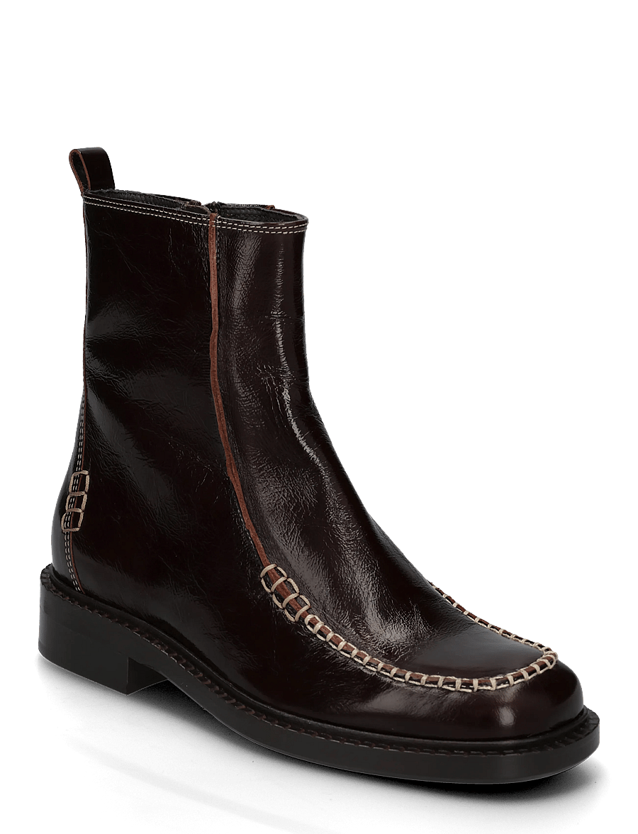 Billi Bi - Boots - madalad poolsaapad - mogano naplack - 0