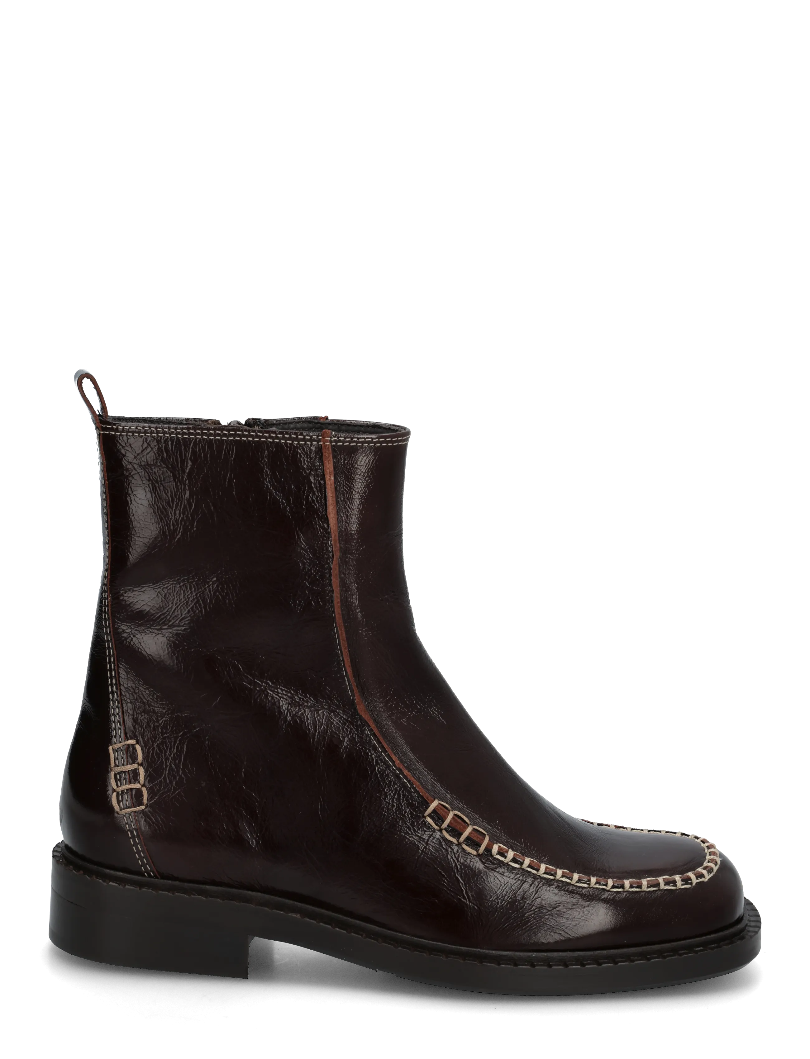 Billi Bi - Boots - madalad poolsaapad - mogano naplack - 1