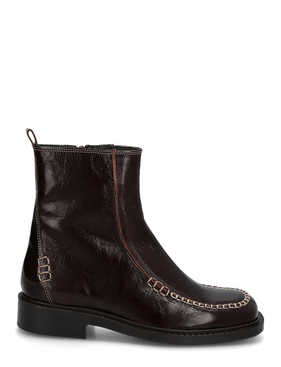 Billi Bi - Boots - madalad poolsaapad - mogano naplack - 1