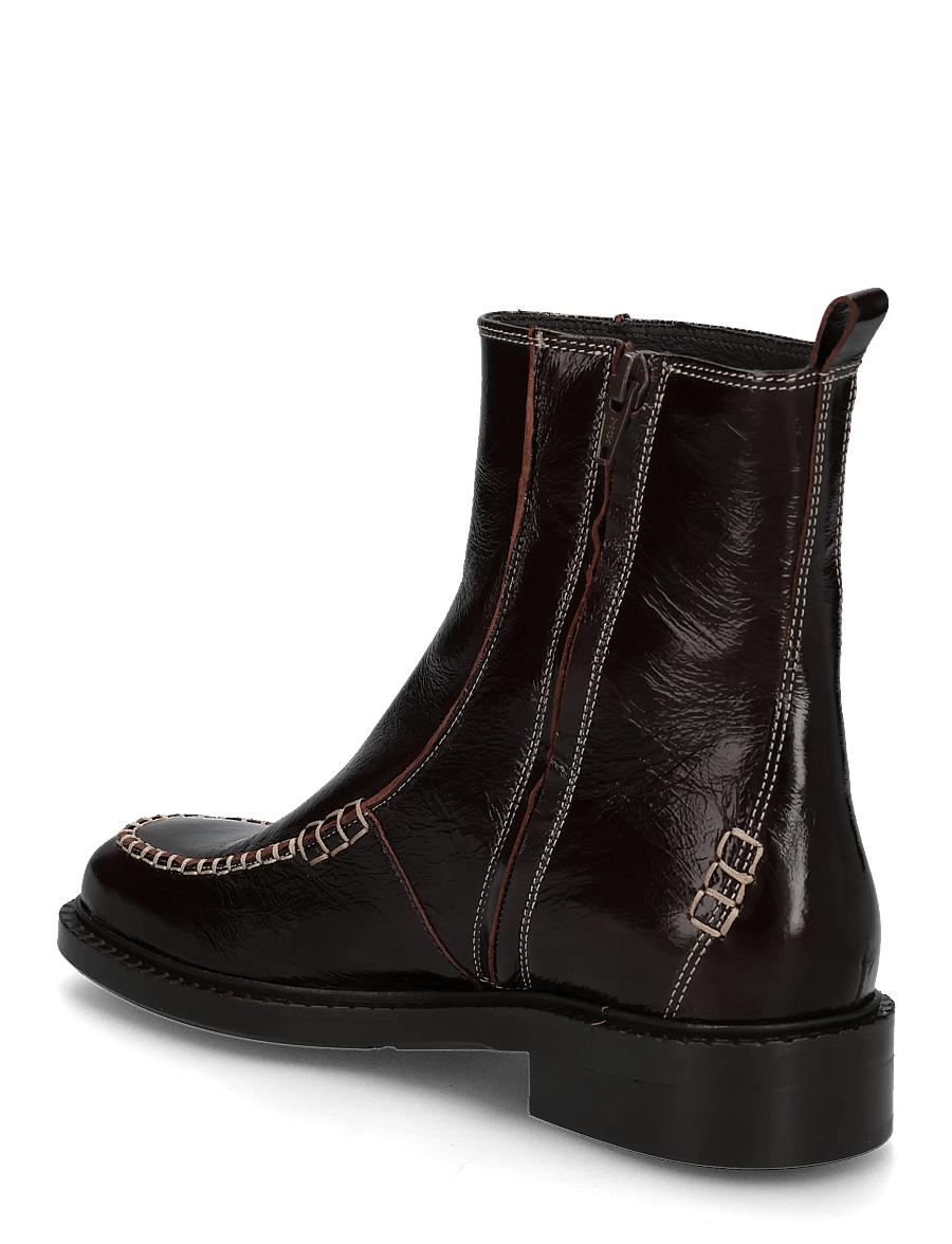 Billi Bi - Boots - madalad poolsaapad - mogano naplack - 2