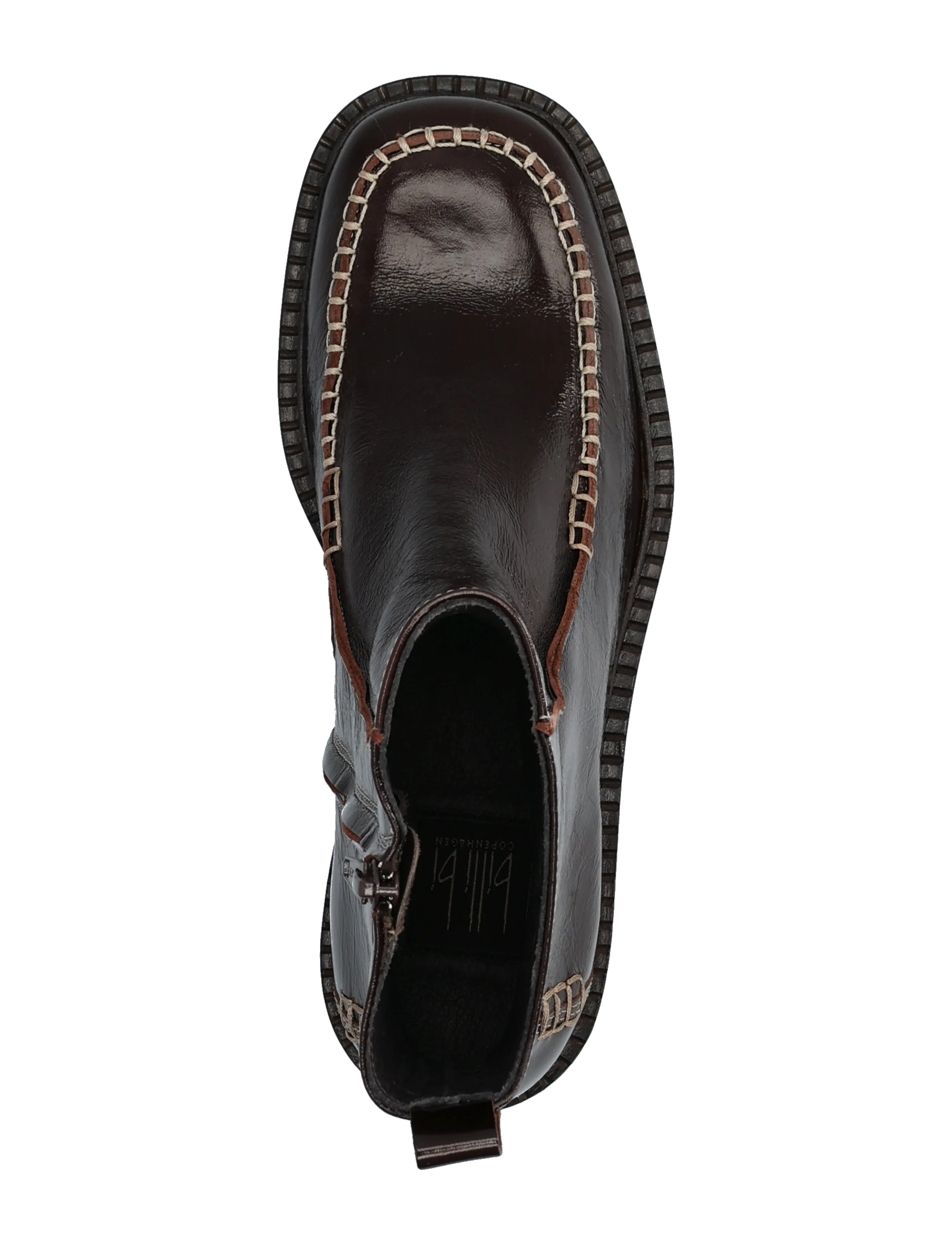 Billi Bi - Boots - madalad poolsaapad - mogano naplack - 3