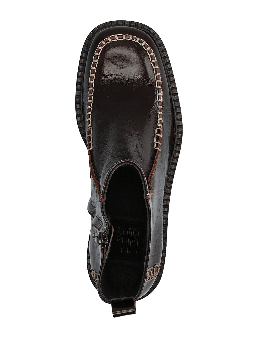 Billi Bi - Boots - madalad poolsaapad - mogano naplack - 3