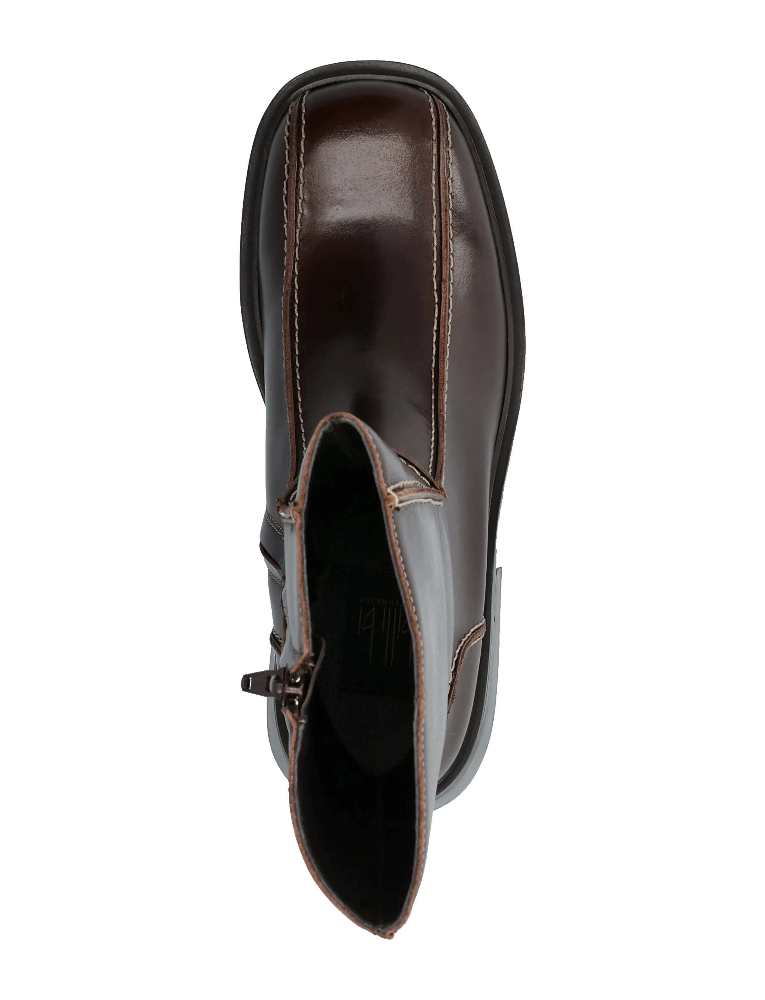 Billi Bi - Boots - stiefeletten mit absatz - arabica rustic oil calf - 3