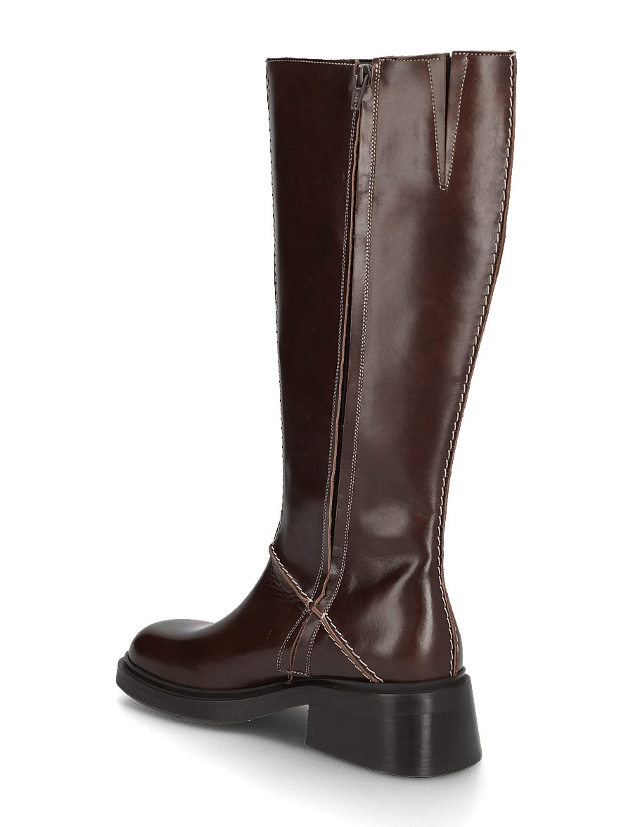 Billi Bi - Long Boots - langskaftede støvler - arabica rustic oil calf - 1