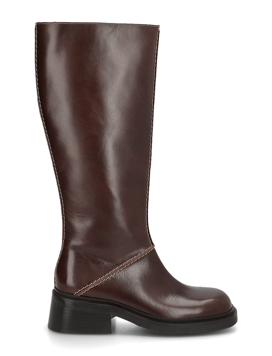 Billi Bi - Long Boots - langskaftede støvler - arabica rustic oil calf - 2