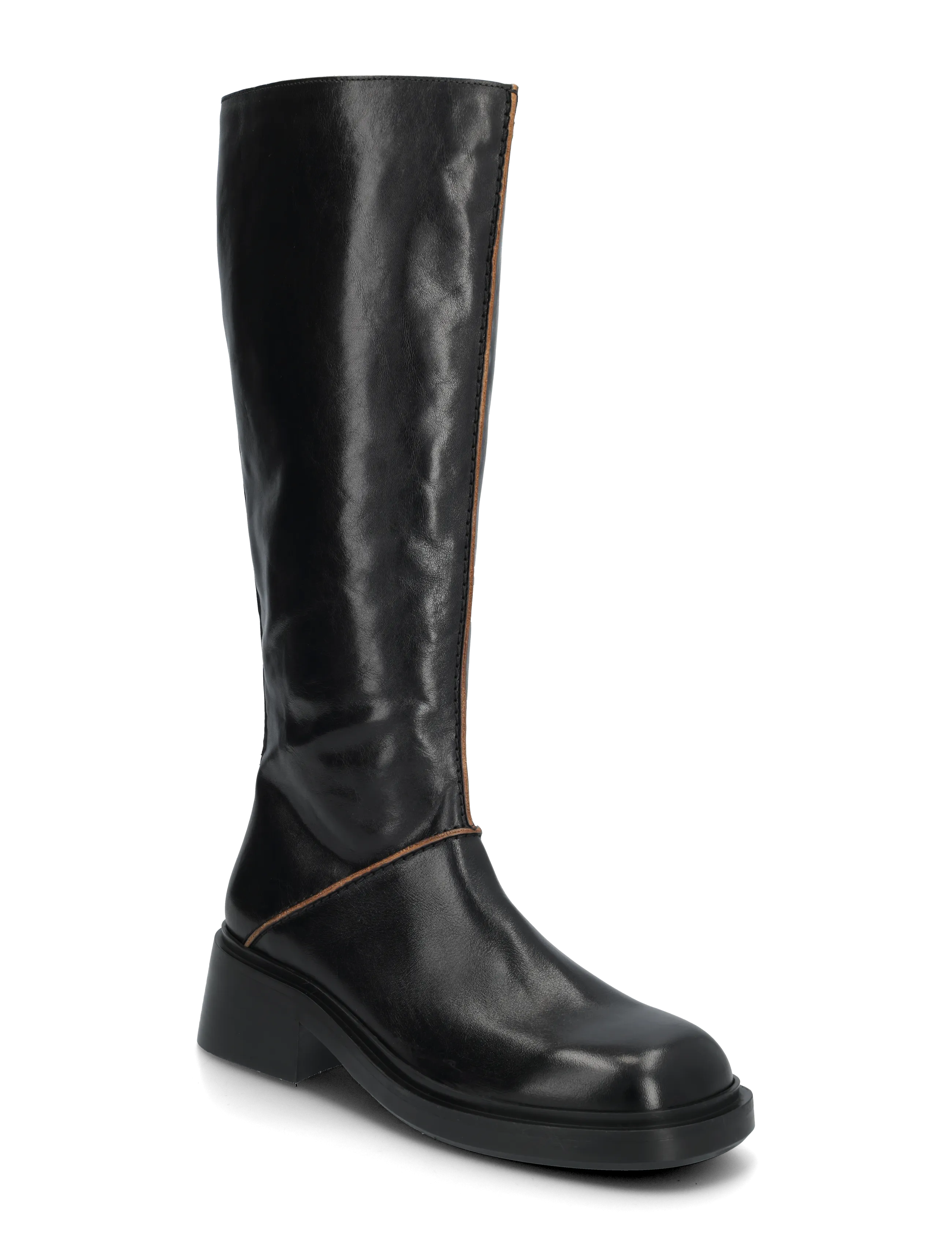 Billi Bi Long Boots - Hohe Stiefel - BLACK REDWOOD / black