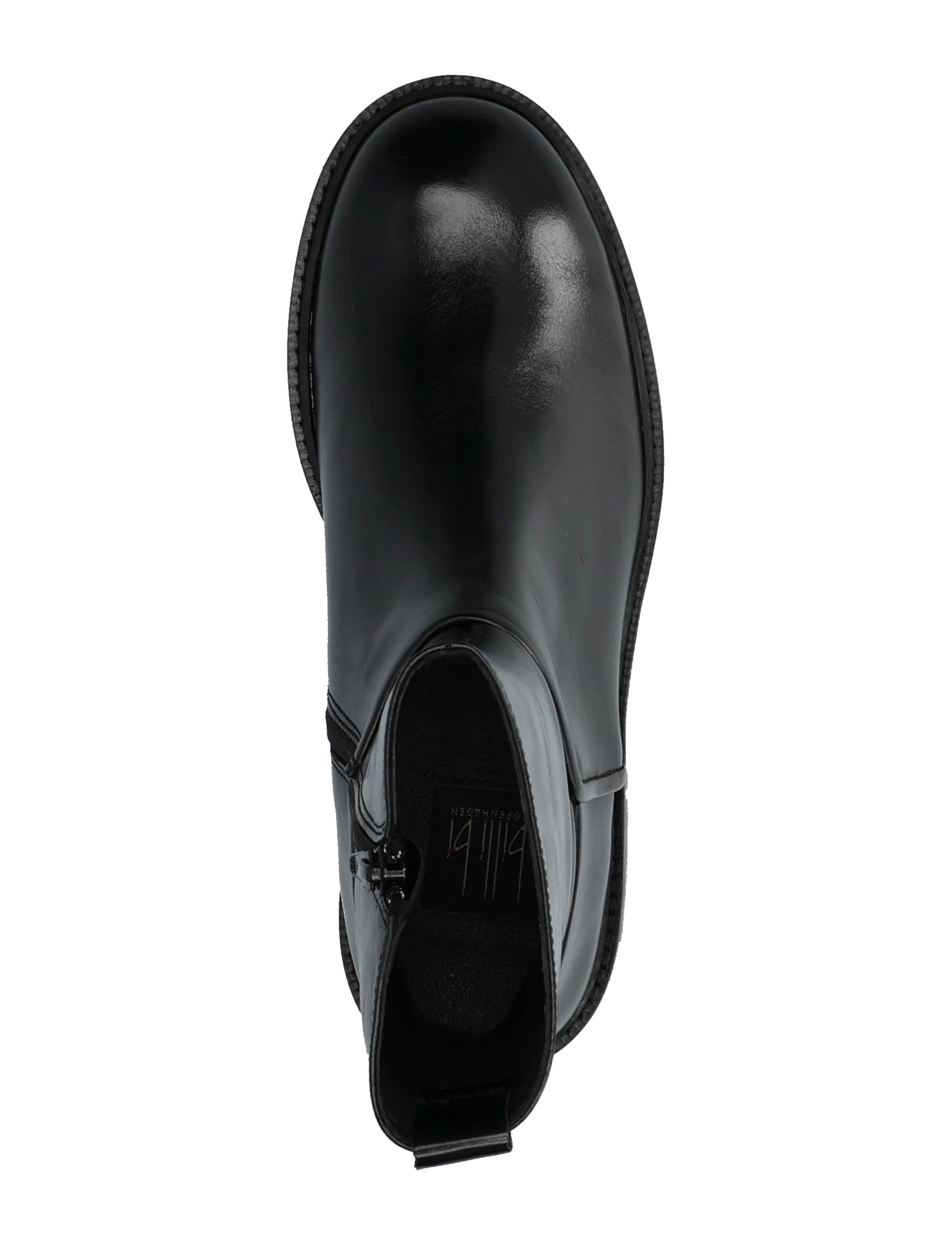 Billi Bi - Boots - kontsaga poolsaapad - black calf - 3