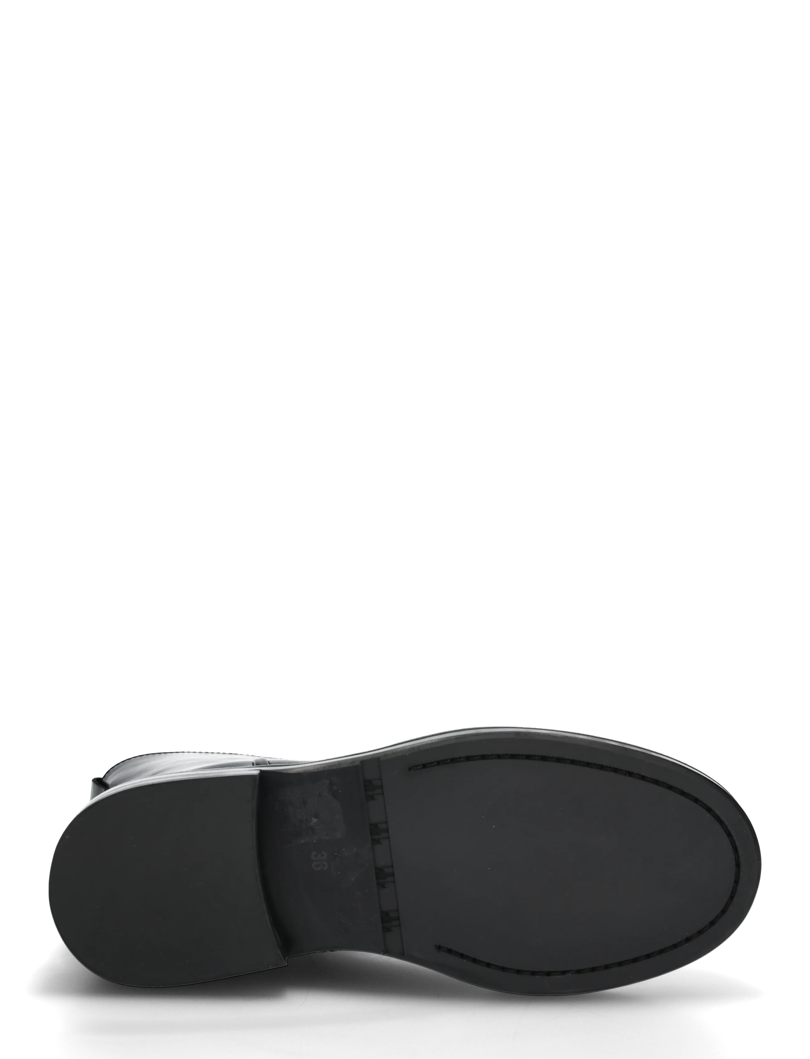 Billi Bi - Boots - kontsaga poolsaapad - black calf - 4