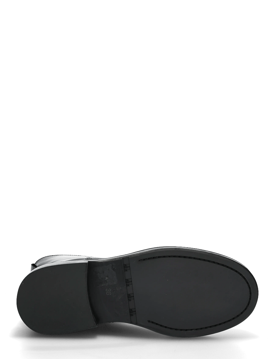 Billi Bi - Boots - kontsaga poolsaapad - black calf - 4
