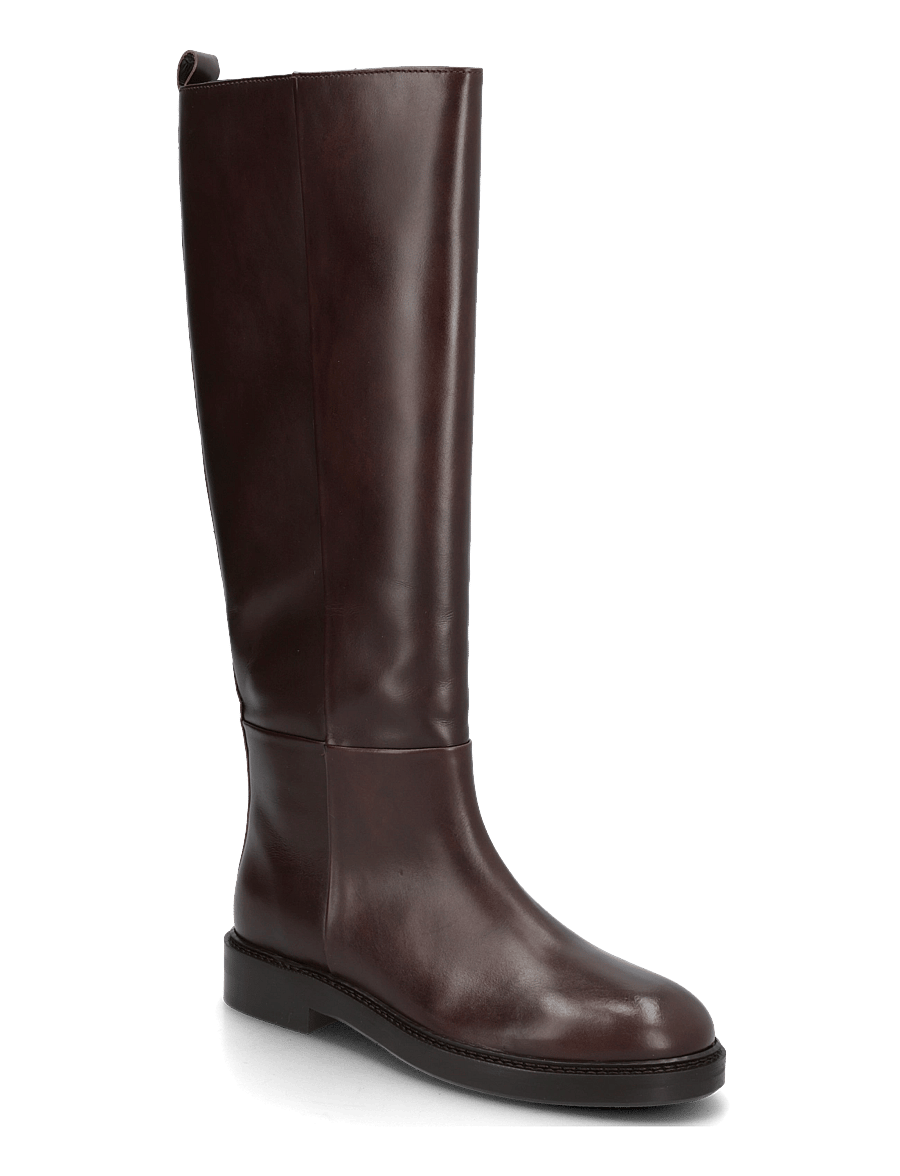 Billi Bi - Long Boots - knähöga stövlar - arabica rustic oil calf - 0