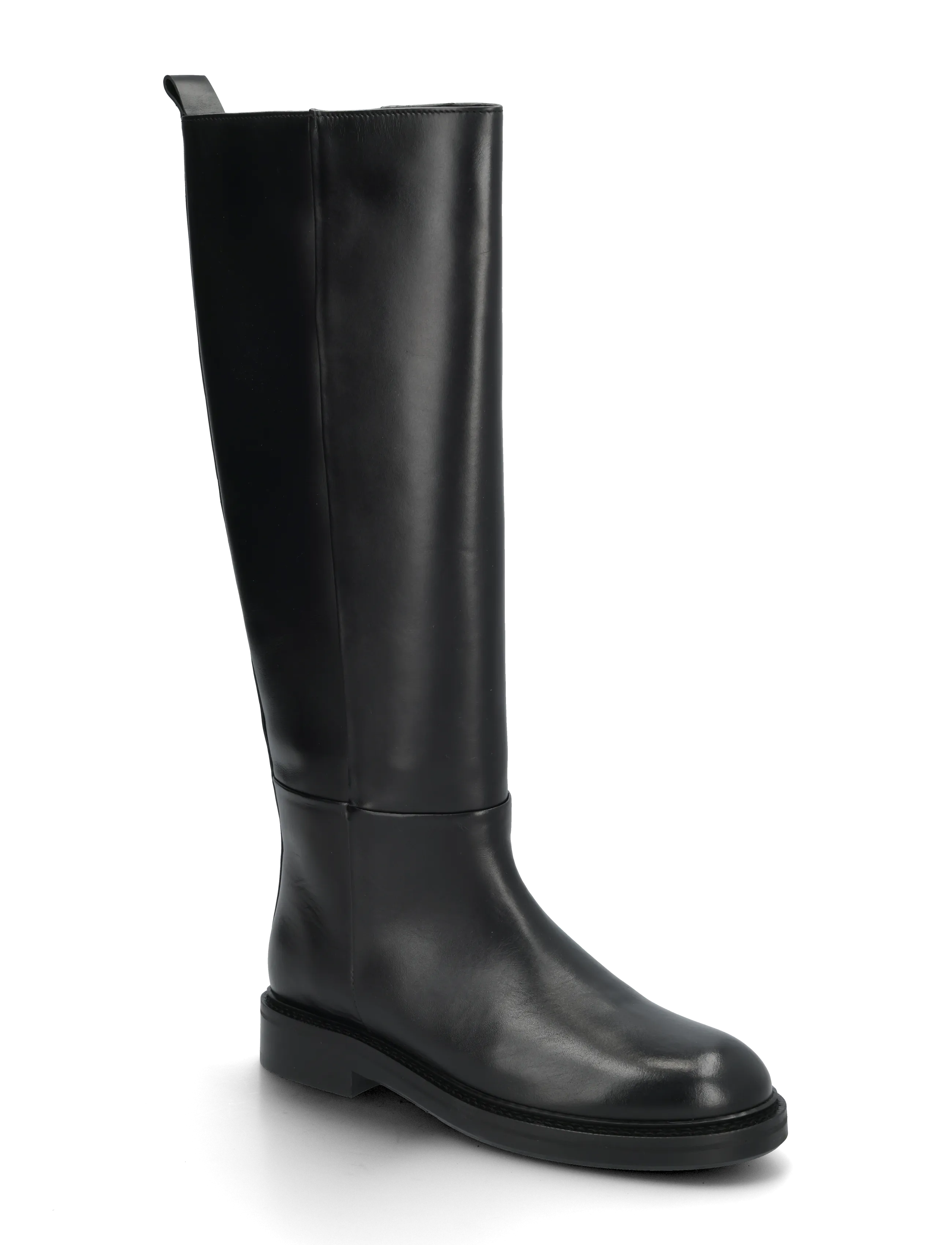 Billi Bi Long Boots - Populaarsed jalanõud - BLACK RUSTIC OIL CALF / black