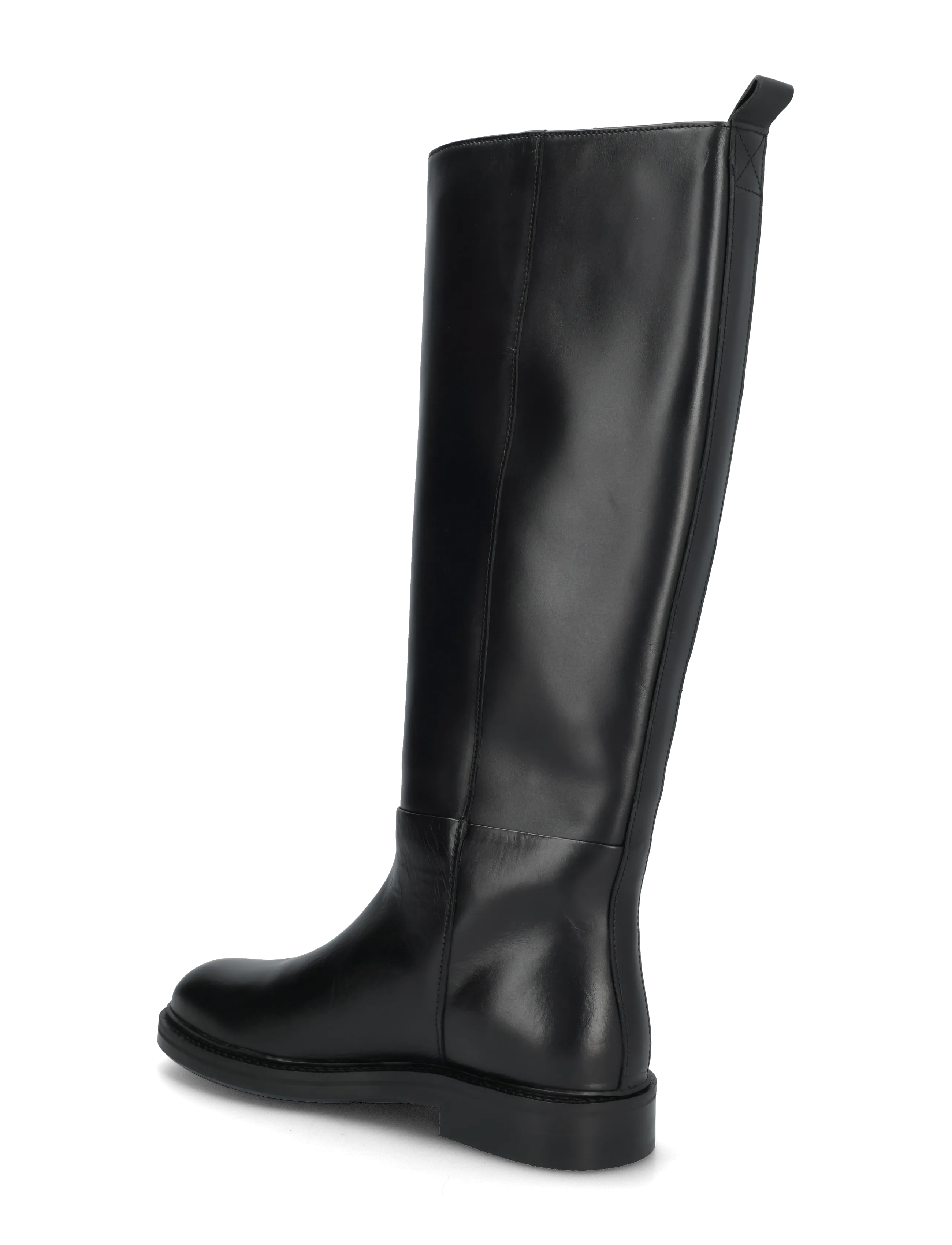 Billi Bi - Long Boots - knähöga stövlar - black rustic oil calf - 1