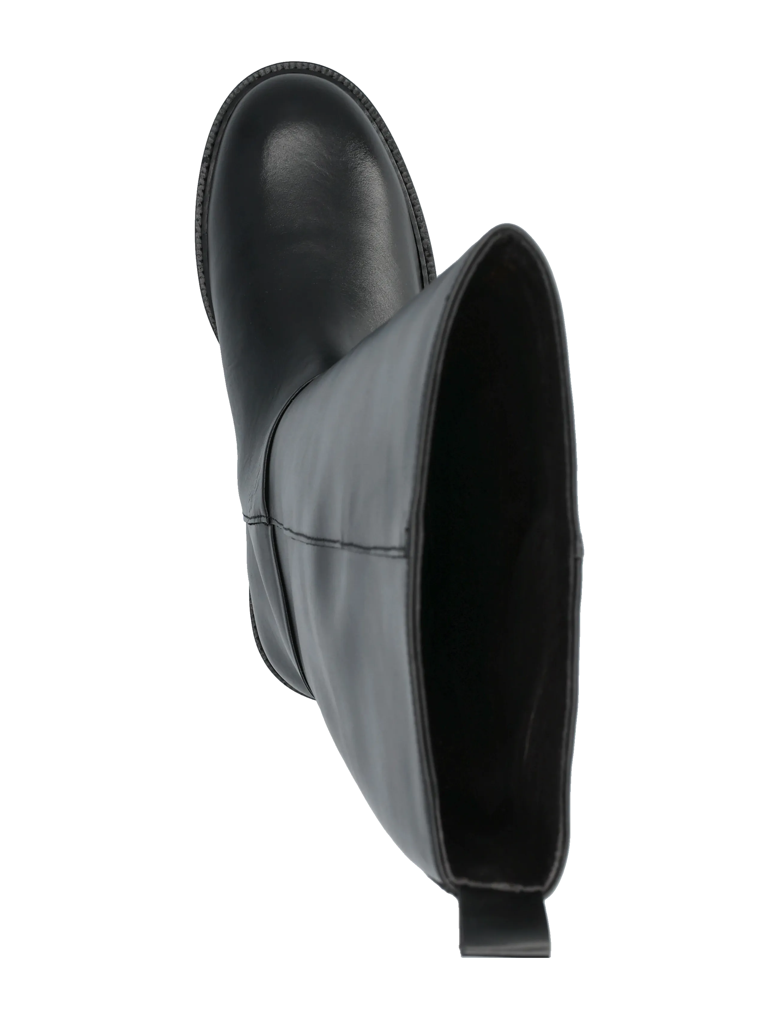 Billi Bi - Long Boots - knähöga stövlar - black rustic oil calf - 3