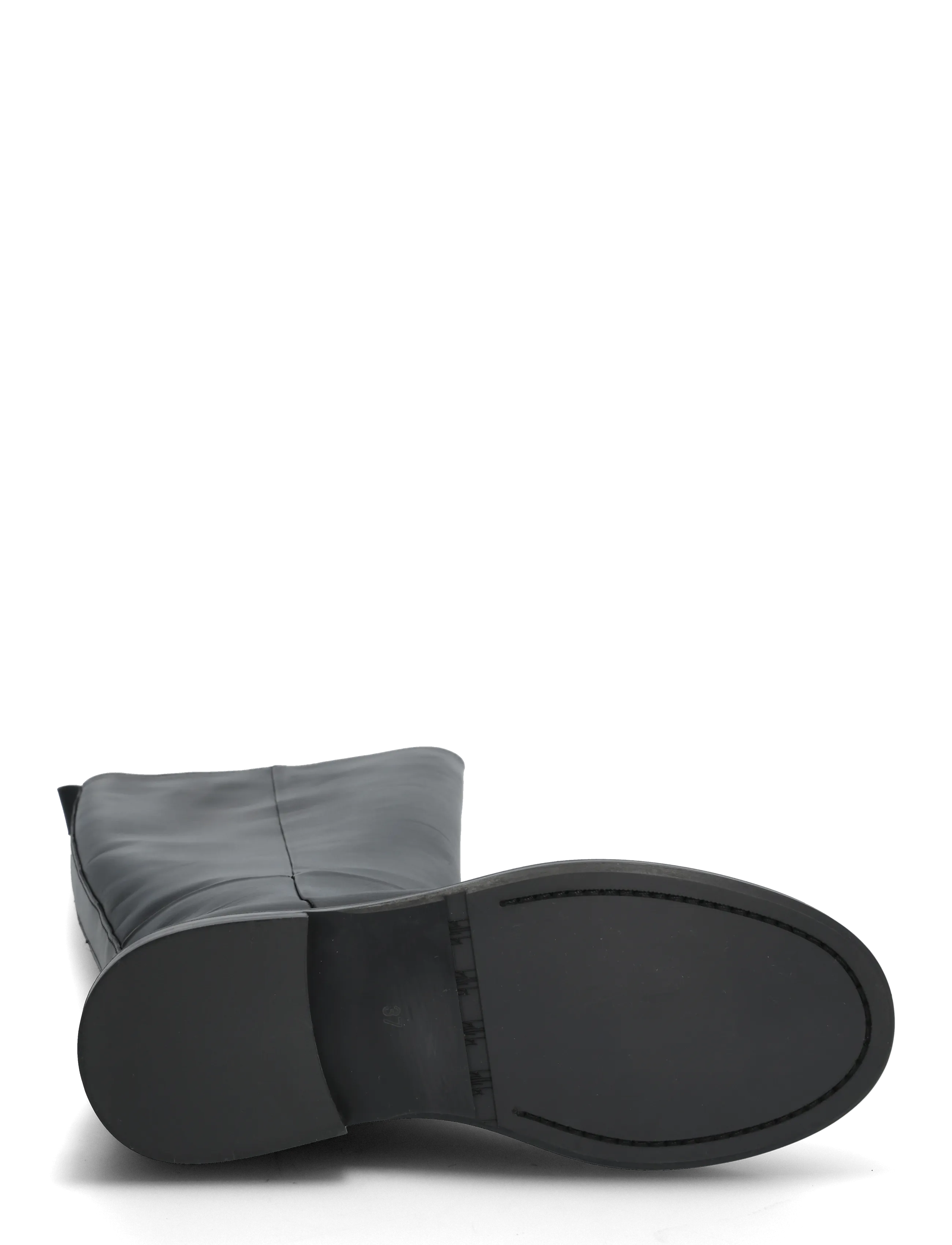 Billi Bi - Long Boots - knähöga stövlar - black rustic oil calf - 4
