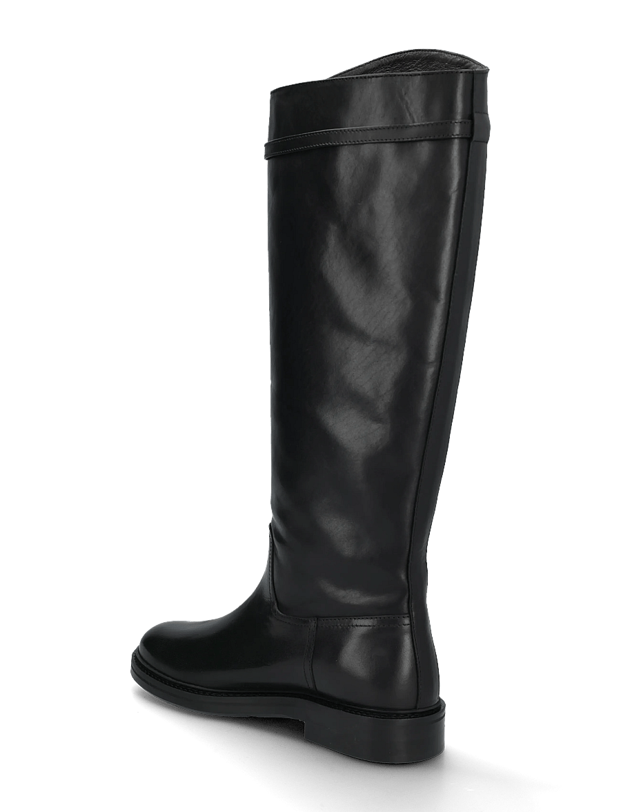 Billi Bi - Long Boots - knähöga stövlar - black calf - 1