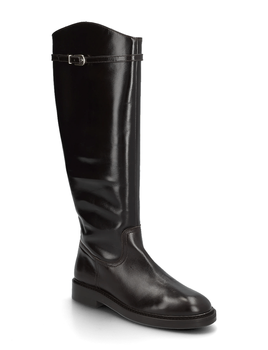 Billi Bi - Long Boots - langskaftede støvler - espresso marte calf - 1