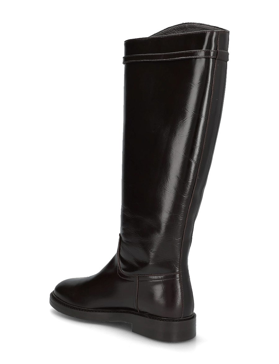 Billi Bi - Long Boots - langskaftede støvler - espresso marte calf - 2
