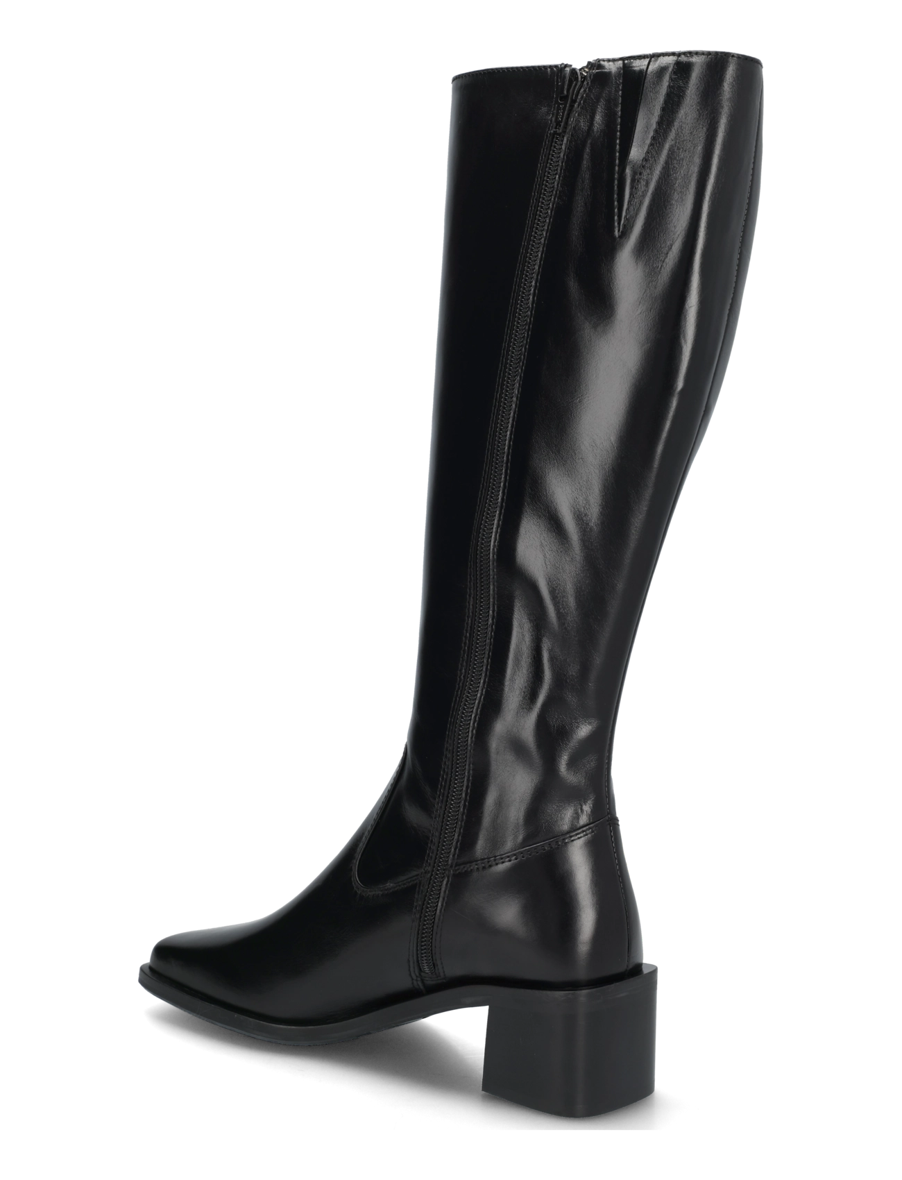 Billi Bi - Long Boots - knähöga stövlar - black calf - 1