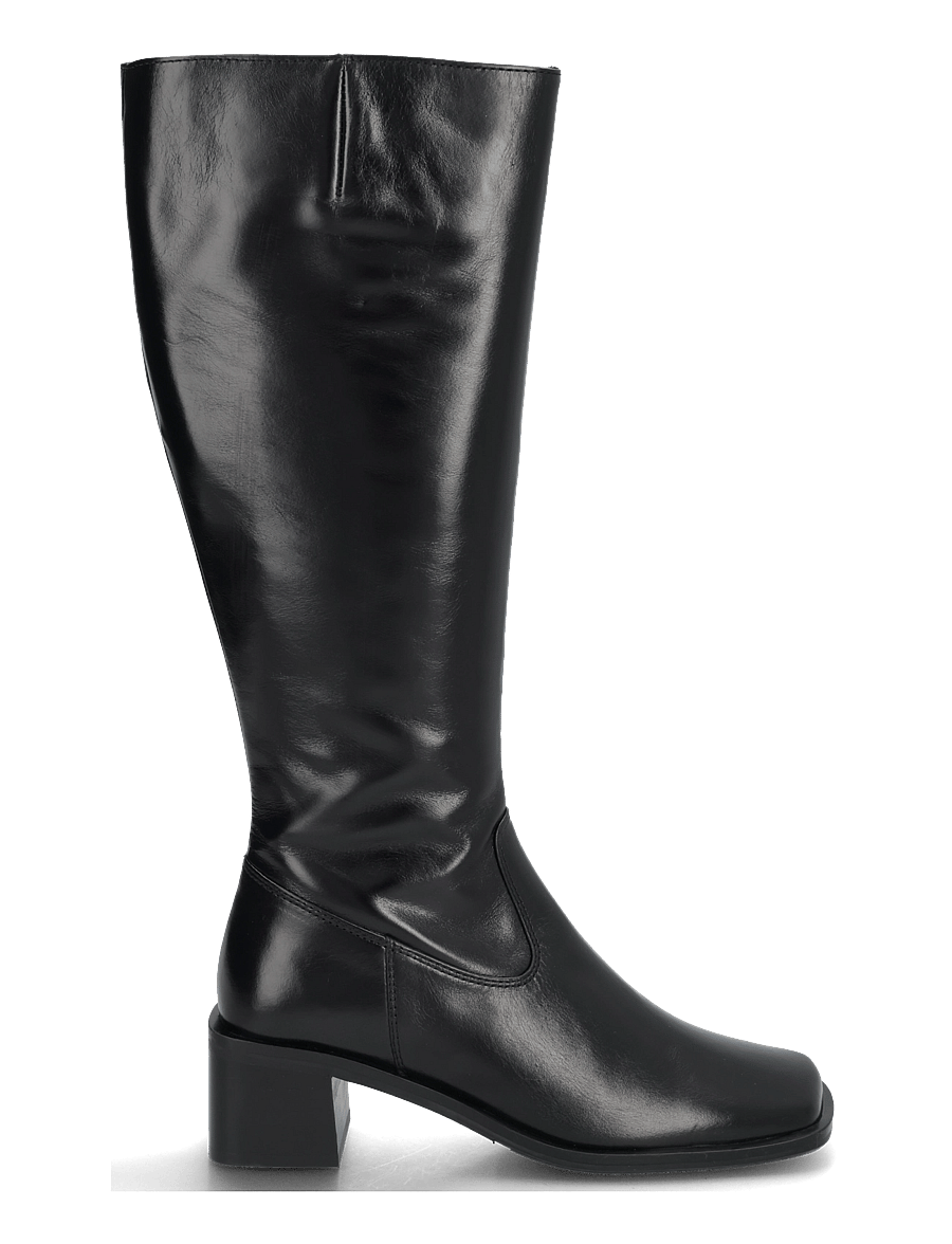 Billi Bi - Long Boots - knähöga stövlar - black calf - 2